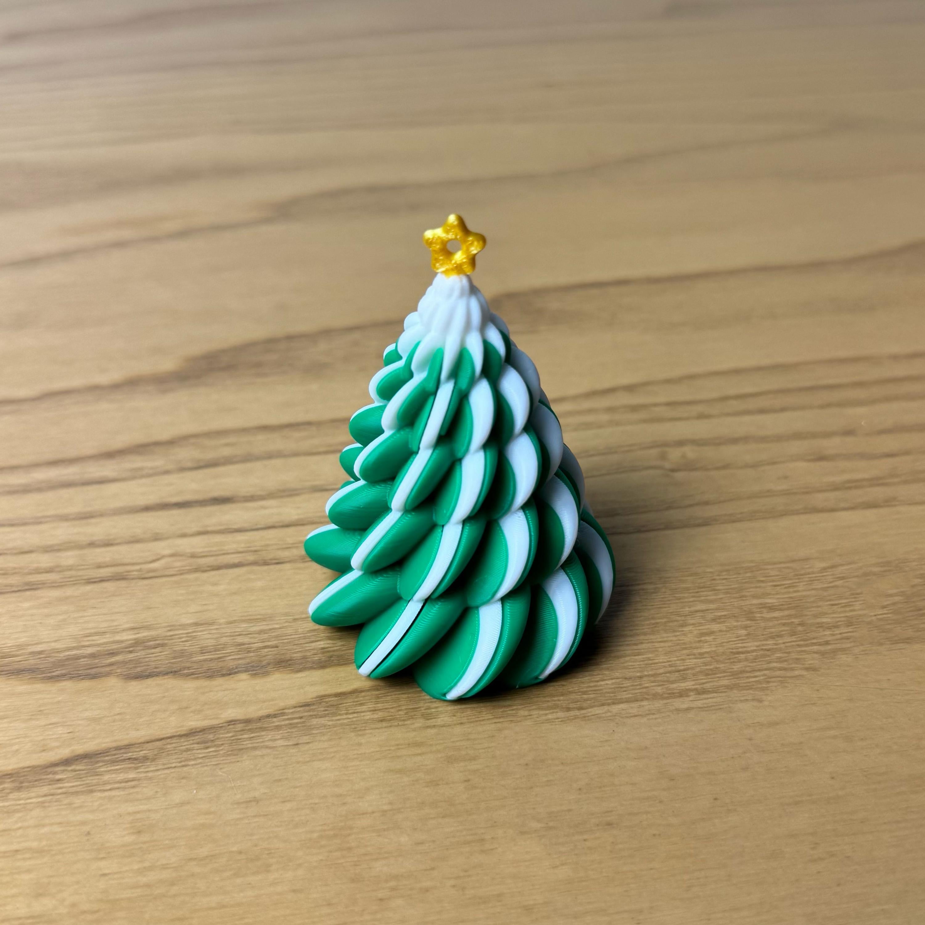 Рождественская елка ASMR, напечатанная на 3D-принтере – праздничное украшение своими руками