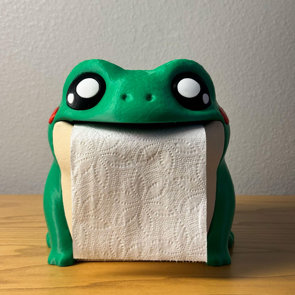 Frog Paper Holder
