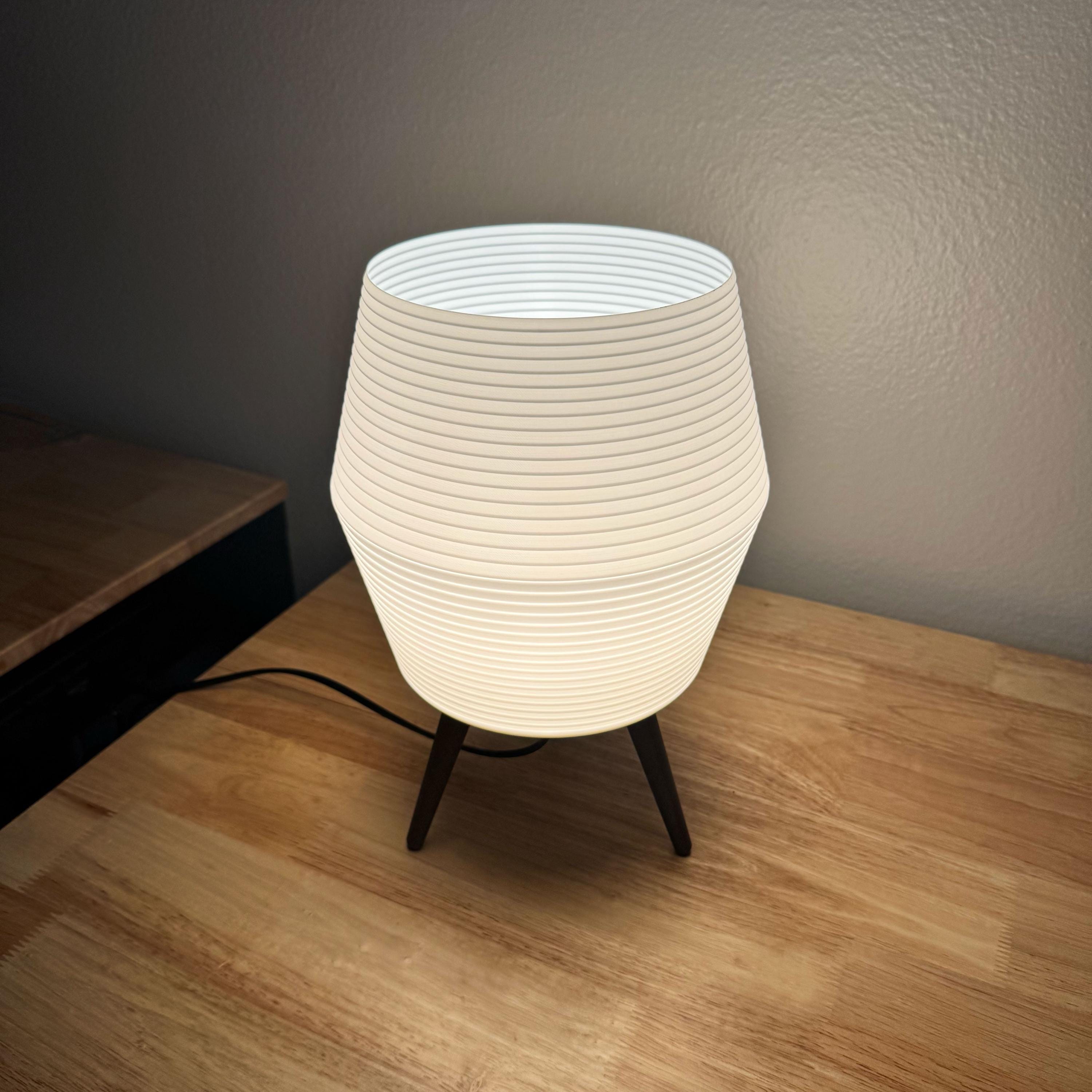 Kasa Japanese-Style Table Lamp with Tripod Legs