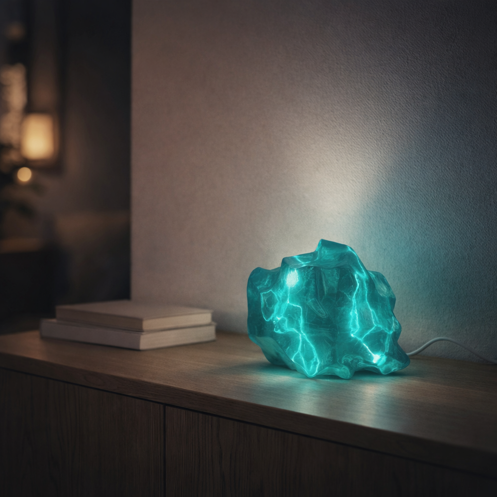 Melted Crystal Glow Lamp