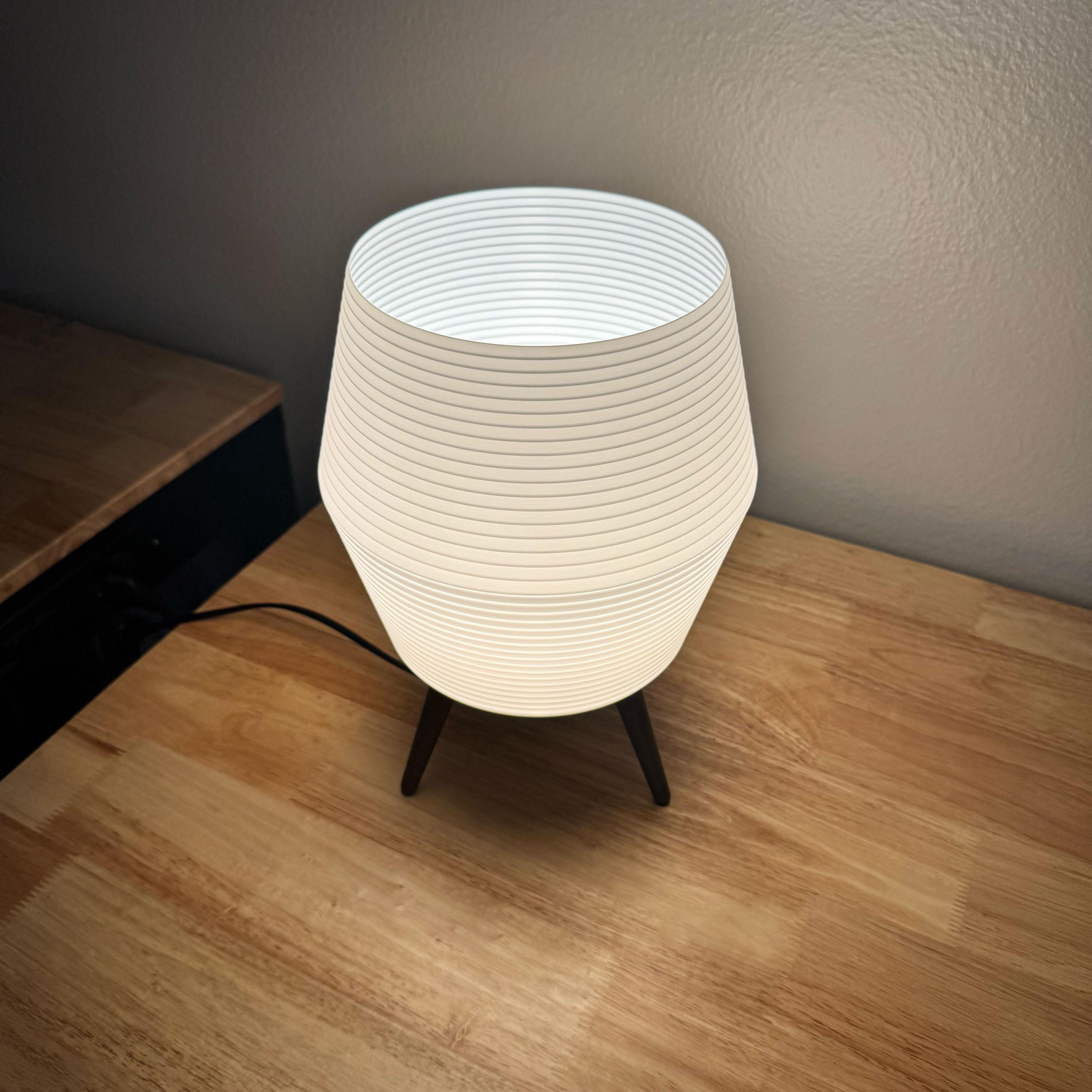 Kasa Japanese-Style Table Lamp with Tripod Legs