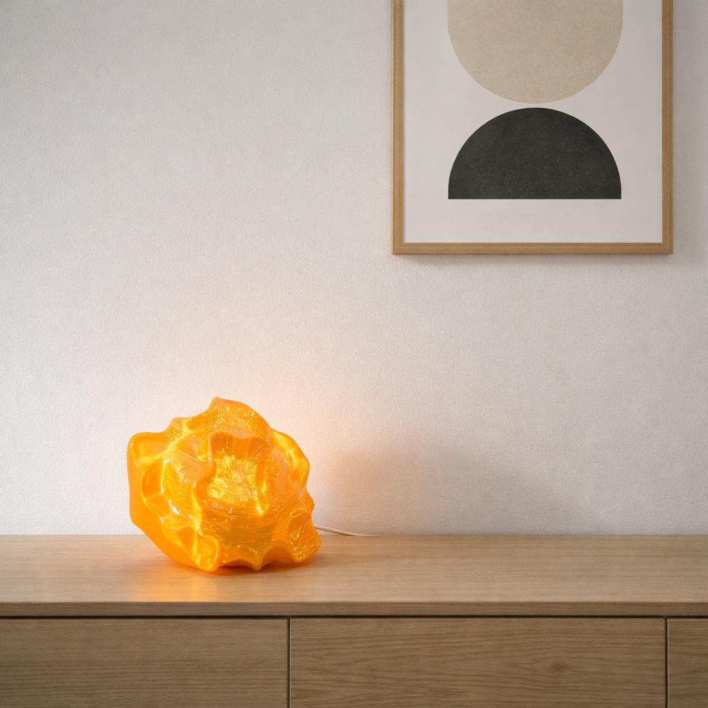 Melted Crystal Glow Lamp