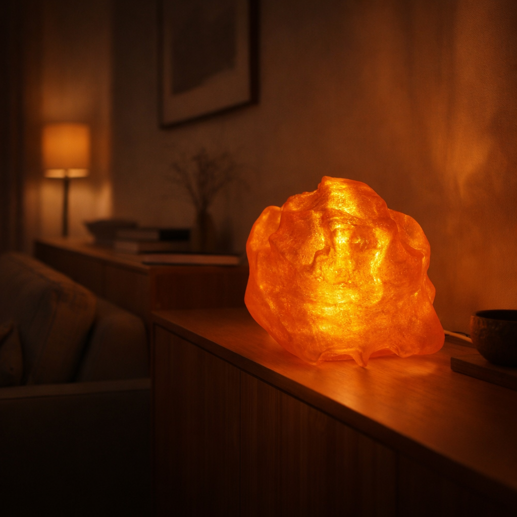 Melted Crystal Glow Lamp