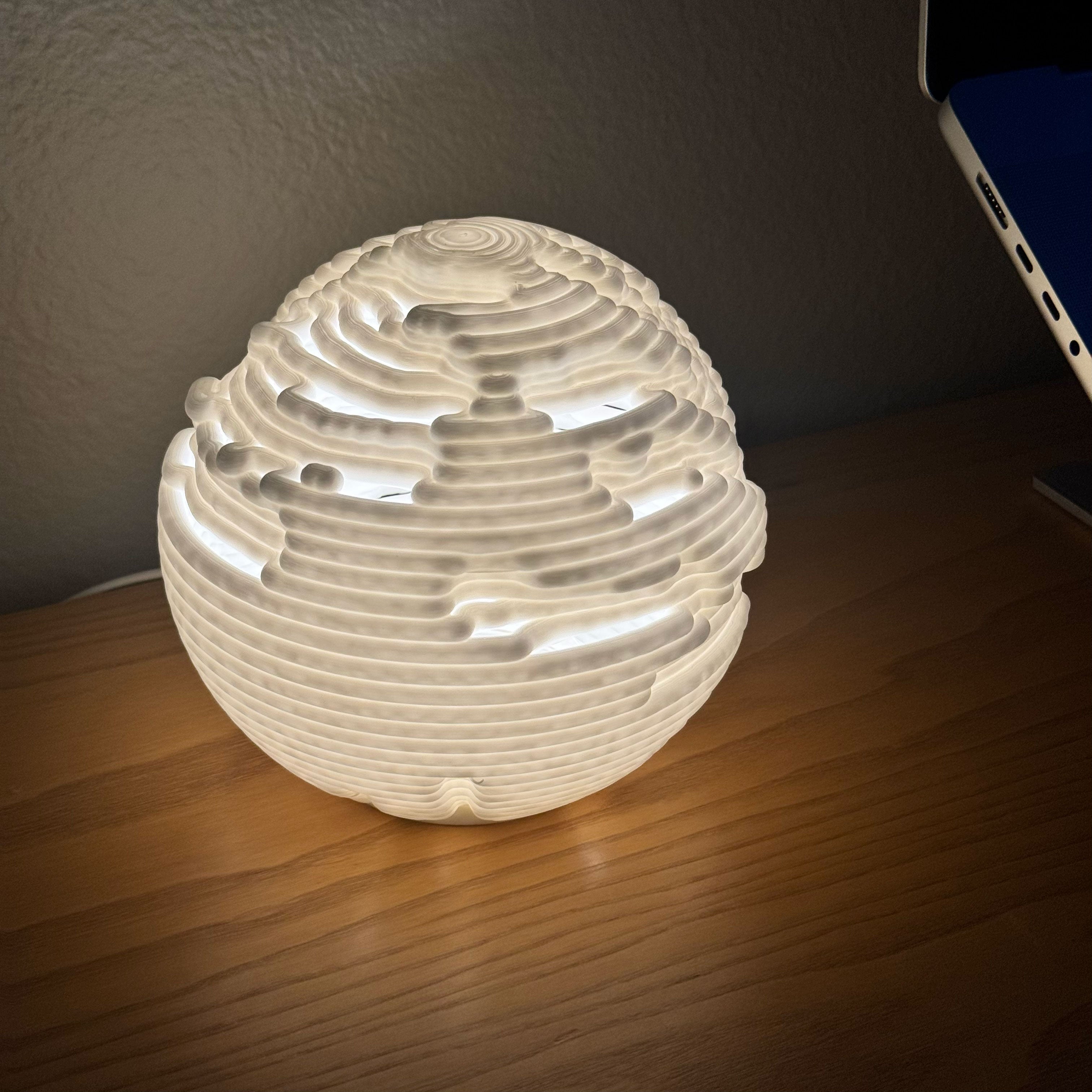 O-13 Lamp – 3D Printed Ambient Light