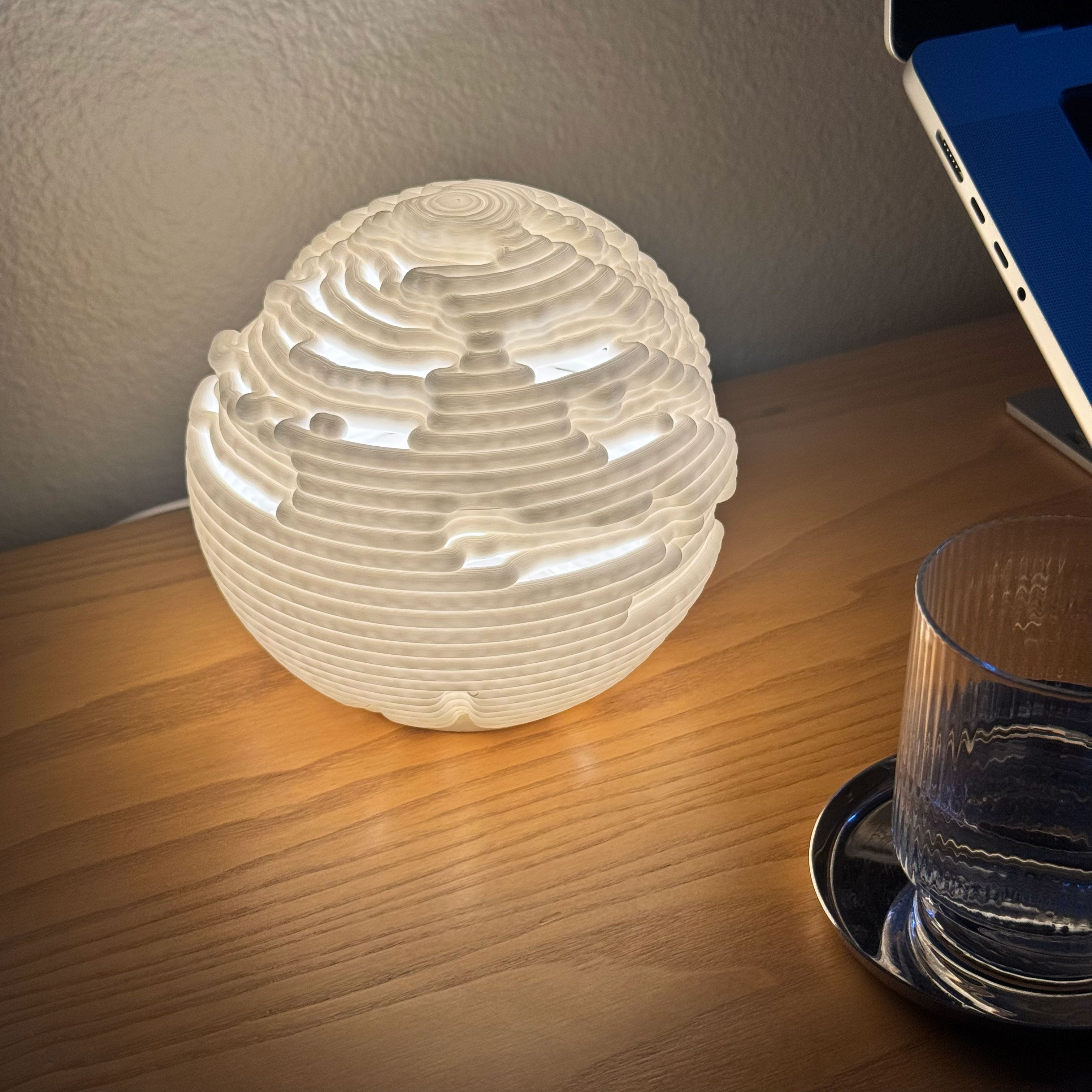 O-13 Lamp – 3D Printed Ambient Light