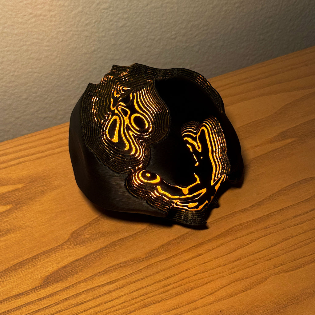 Lava Fragment Desk Lamp