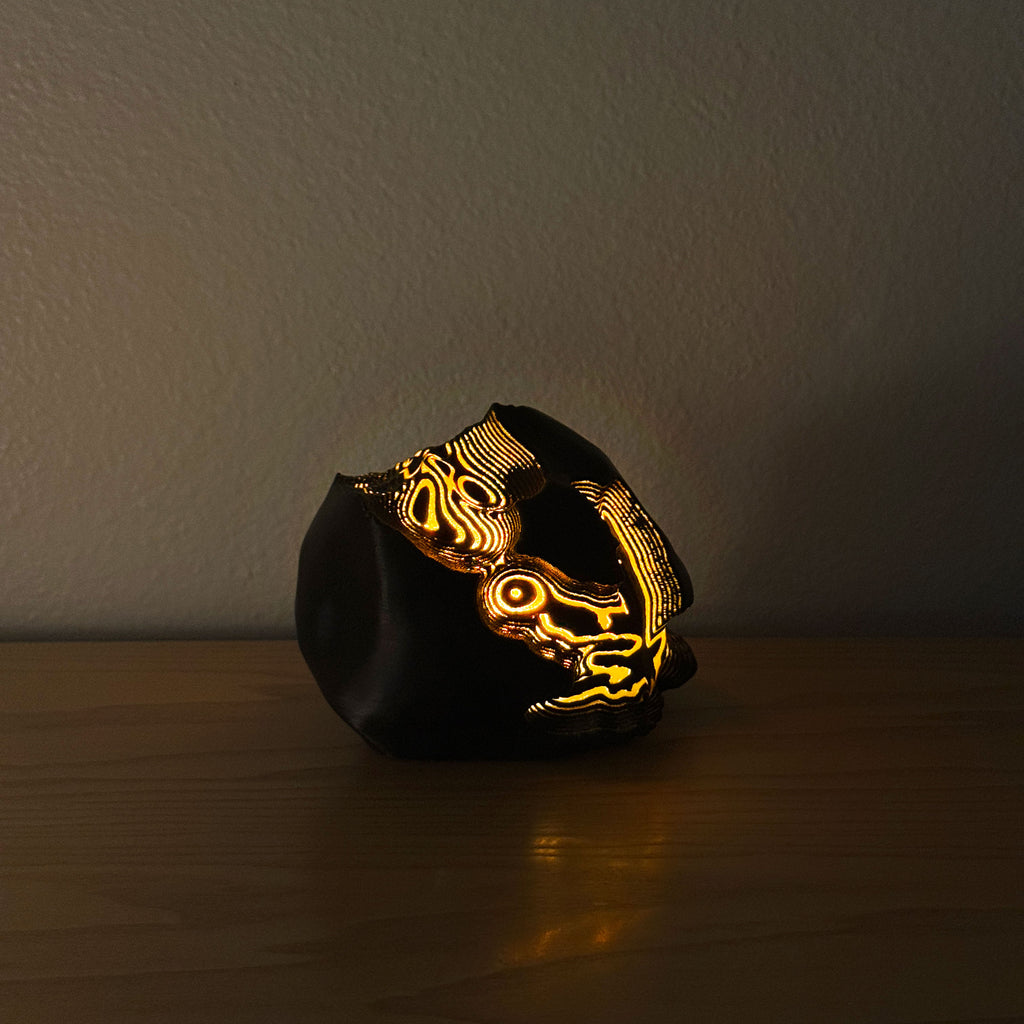 Lava Fragment Desk Lamp