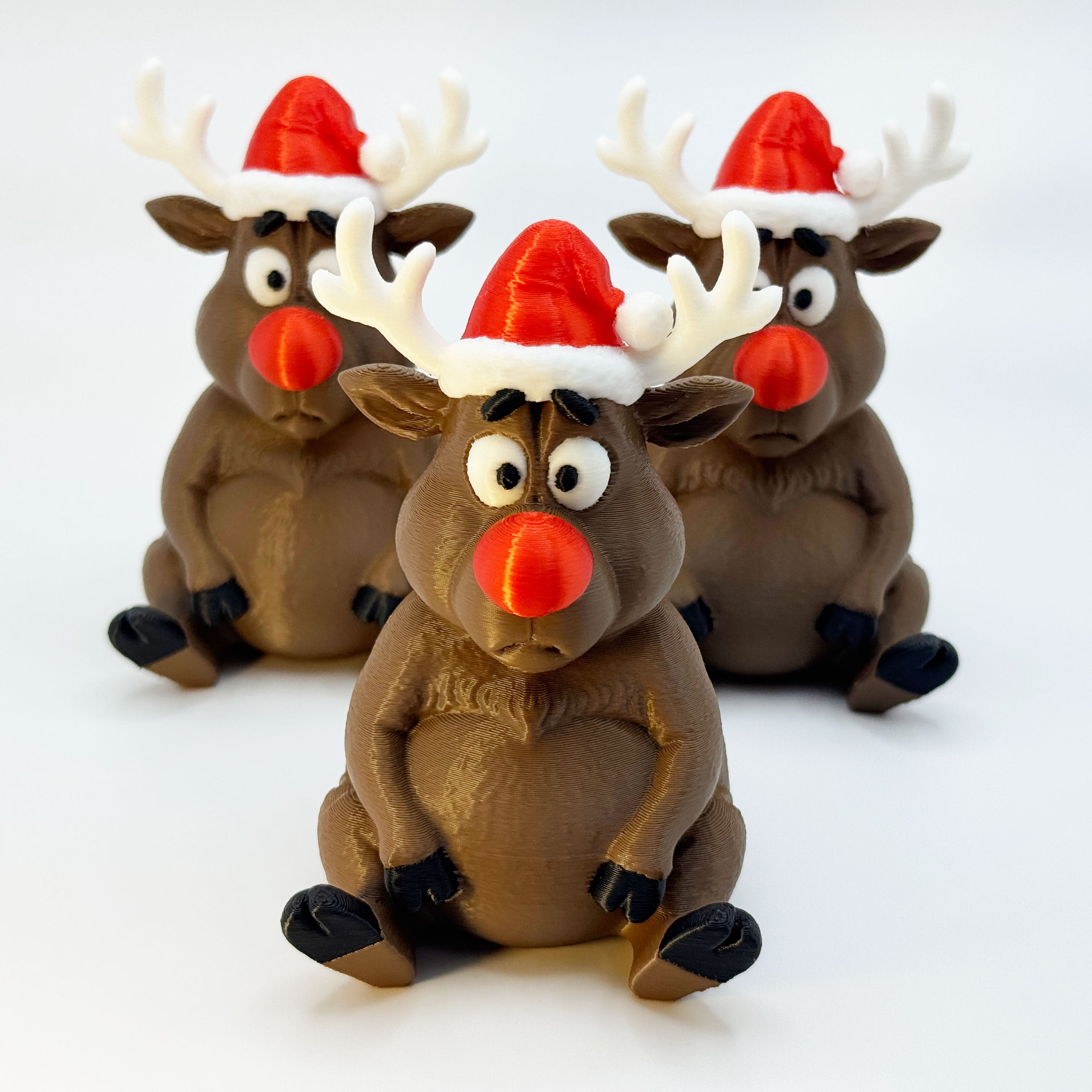 Holiday Reindeer Mini – 3D Printed Christmas Decor