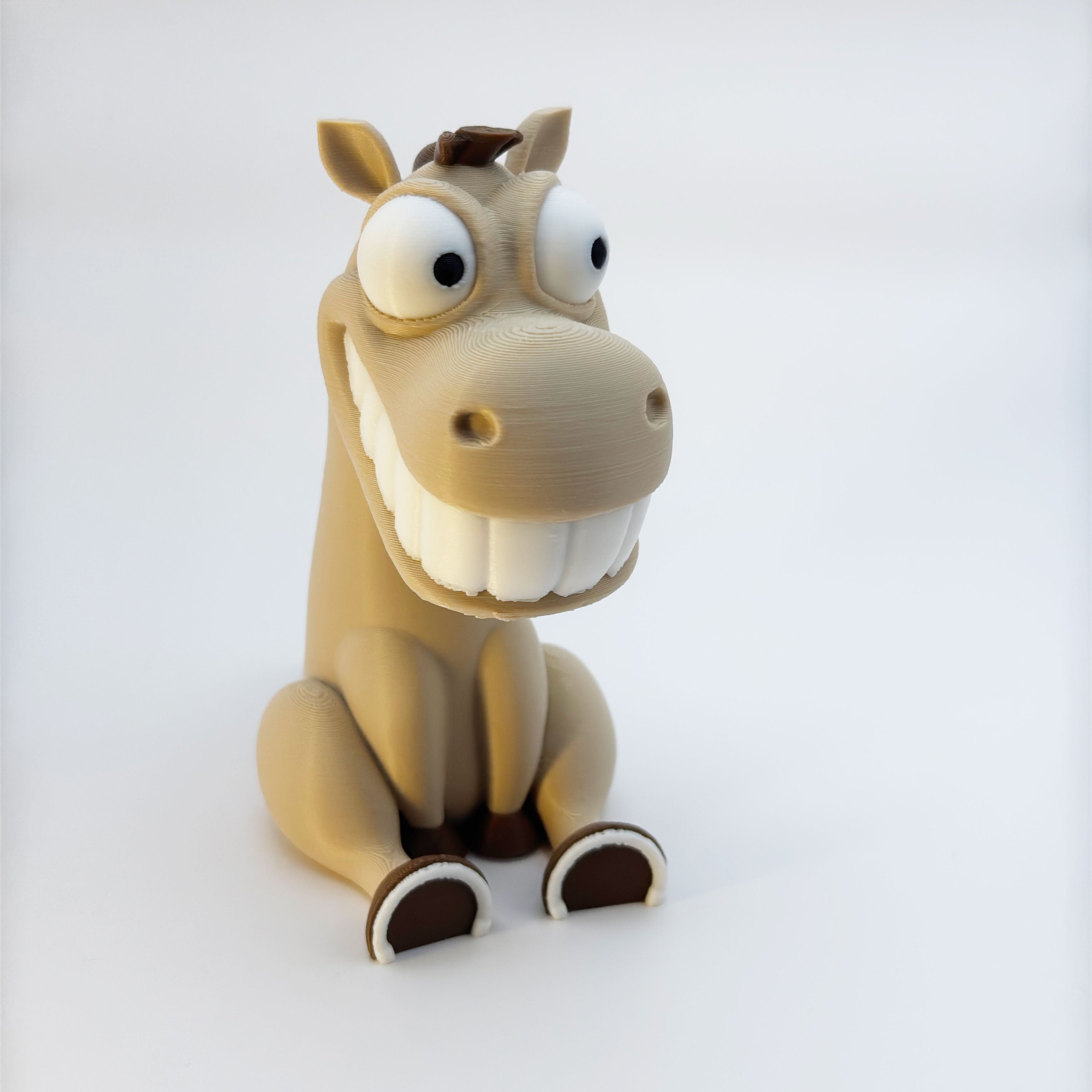 Happy Horse Figurine – 3D Printed Decor | Year of the Horse 2026