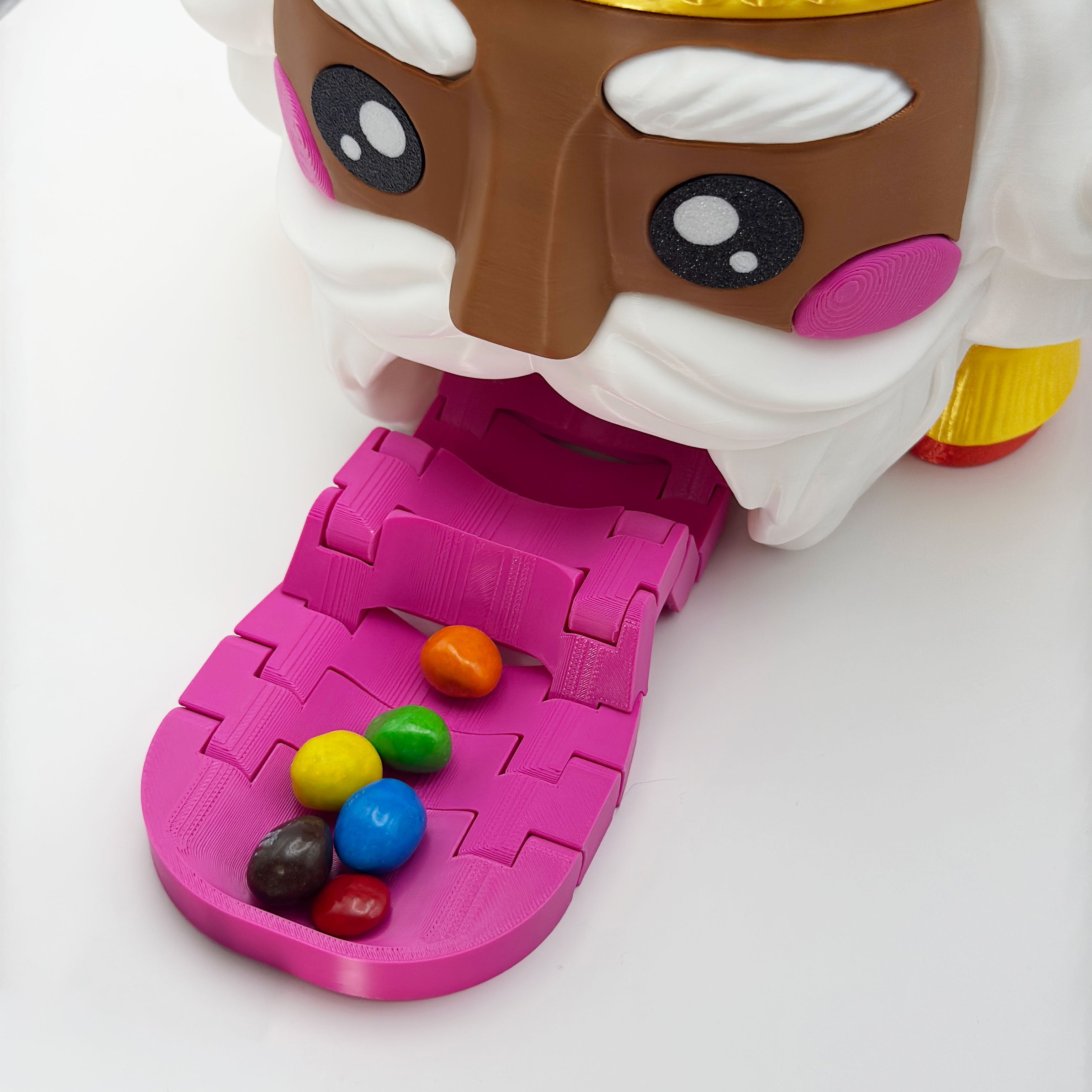 Nutcracker Candy Dispenser – Holiday Table Decor – 3D Printed