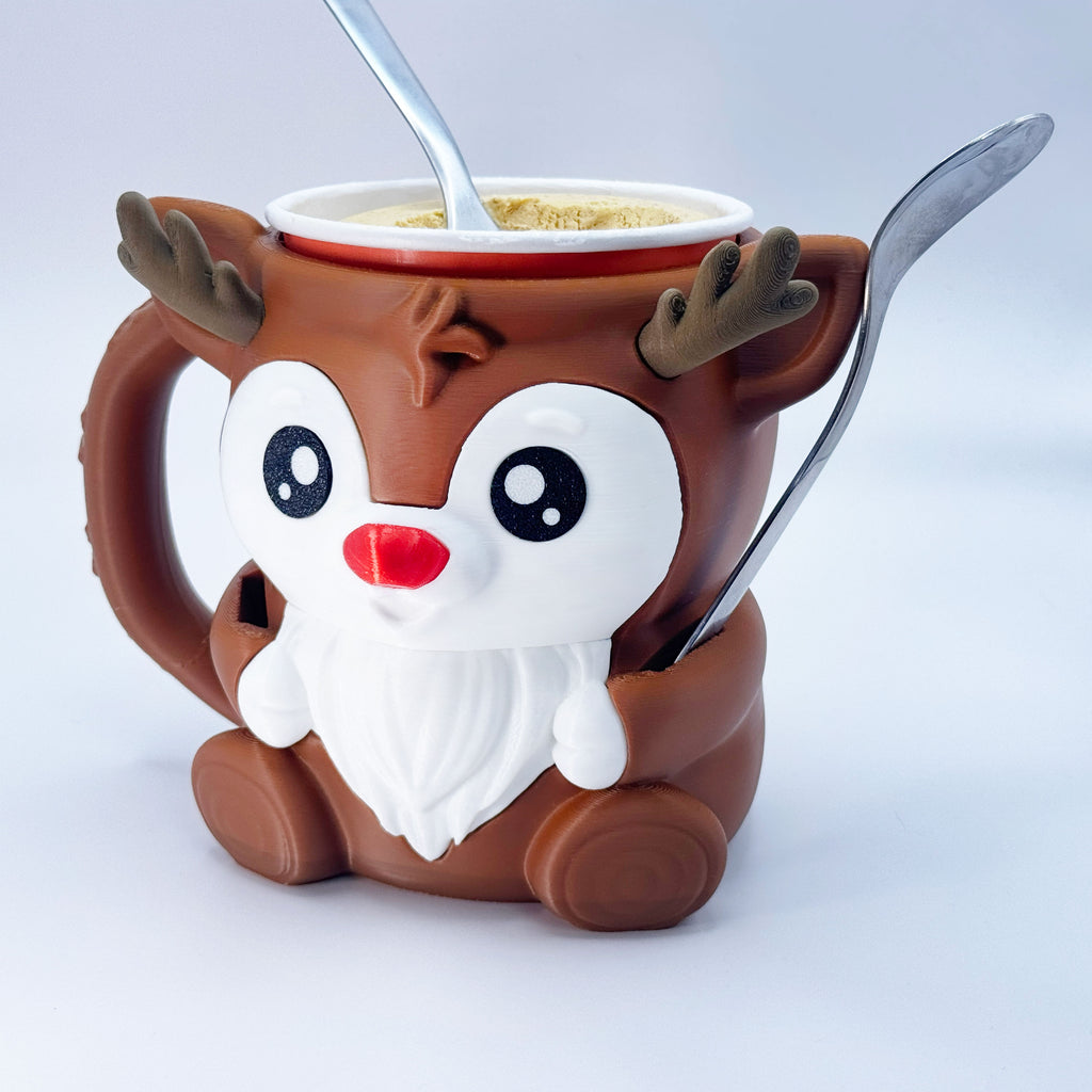 Deer Ice Cream Holder & Mug Buddy