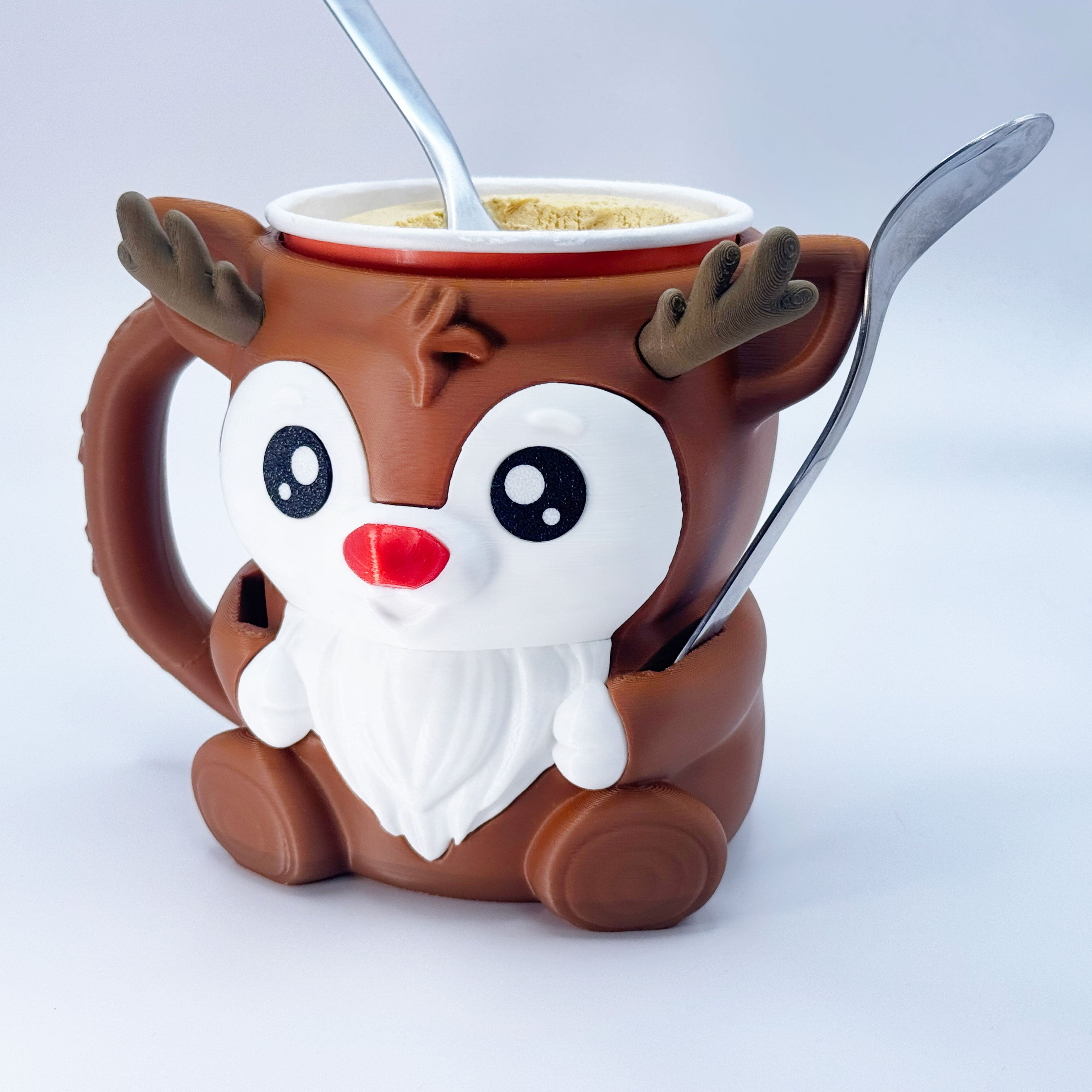 Deer Ice Cream Holder & Mug Buddy