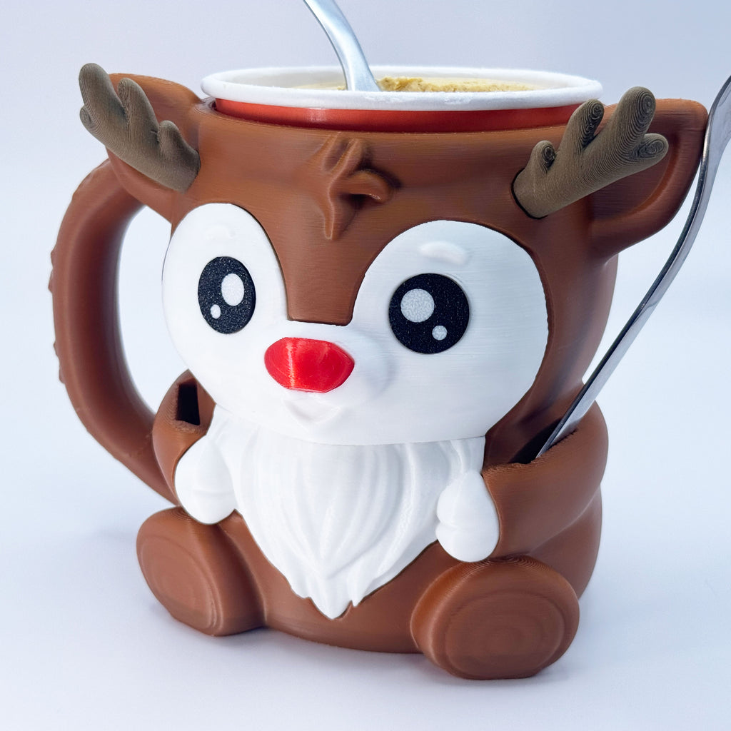 Deer Ice Cream Holder & Mug Buddy