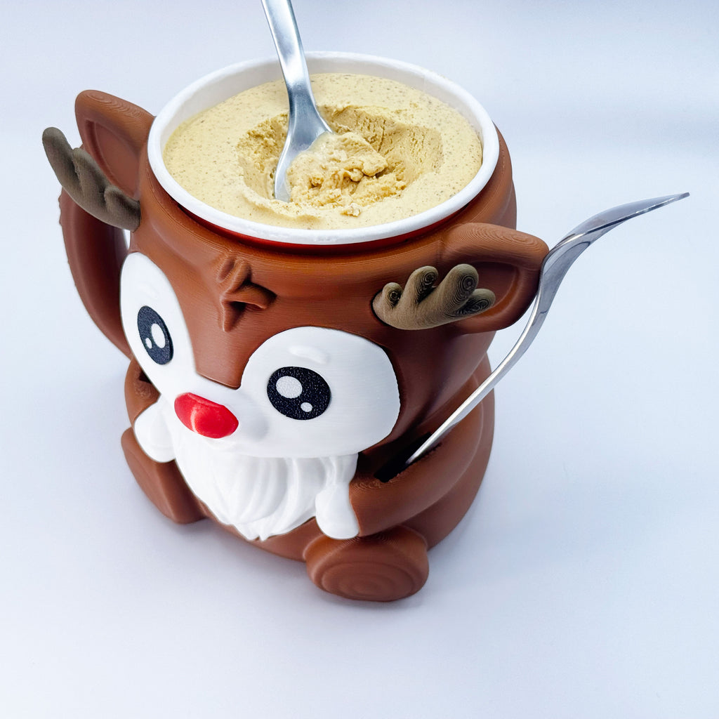 Deer Ice Cream Holder & Mug Buddy