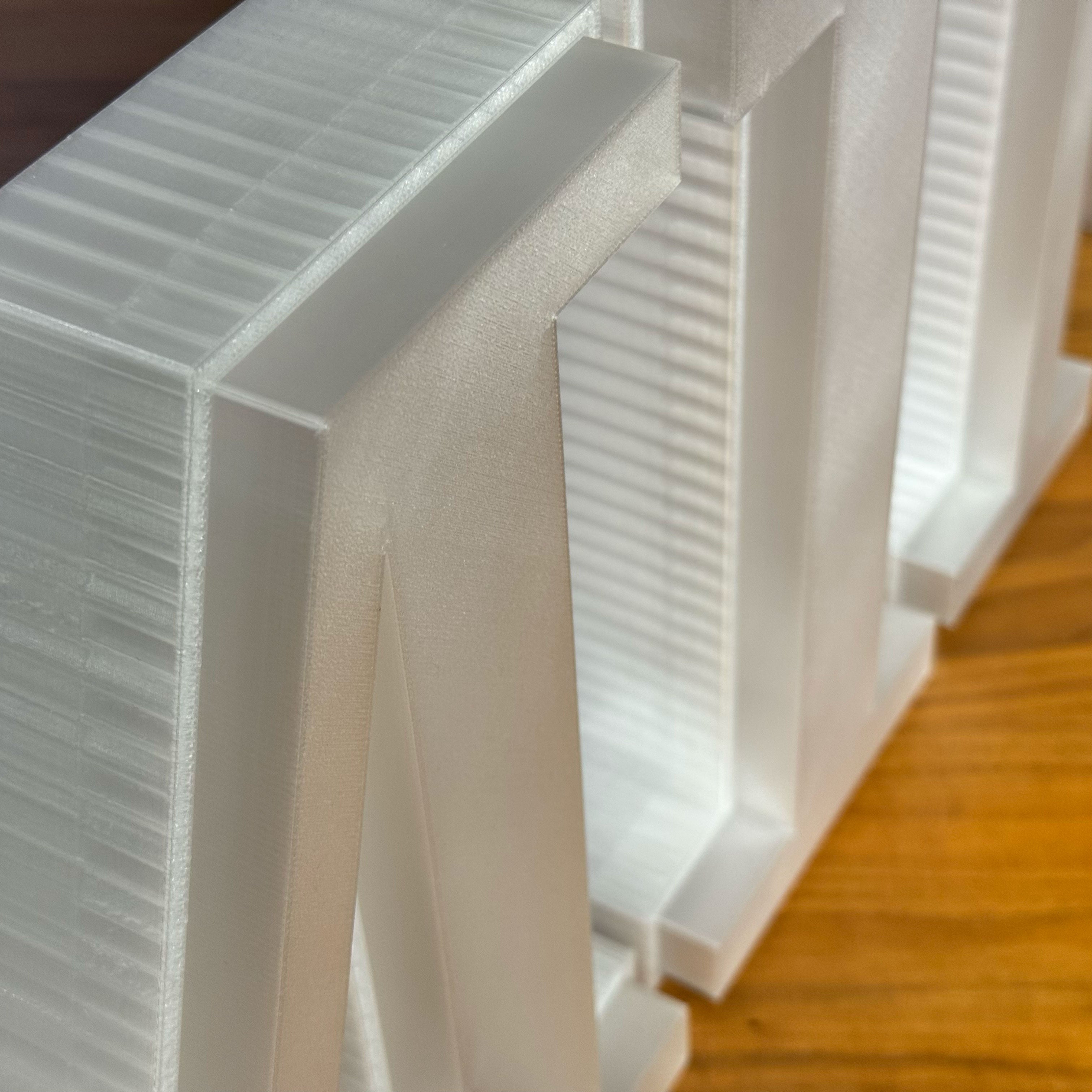 Custom 3D Printed LED Letter (32 cm)