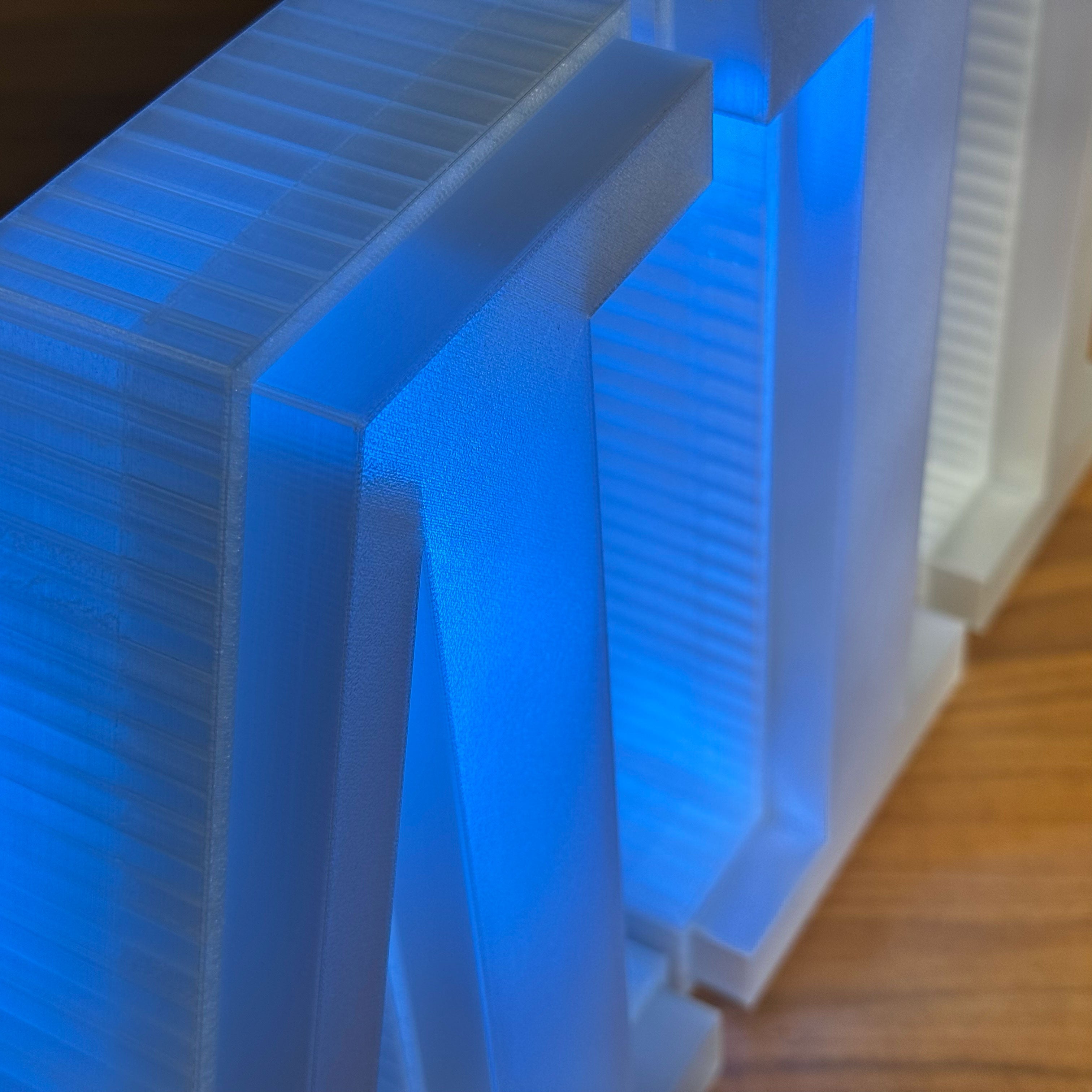 Custom 3D Printed LED Letter (32 cm)