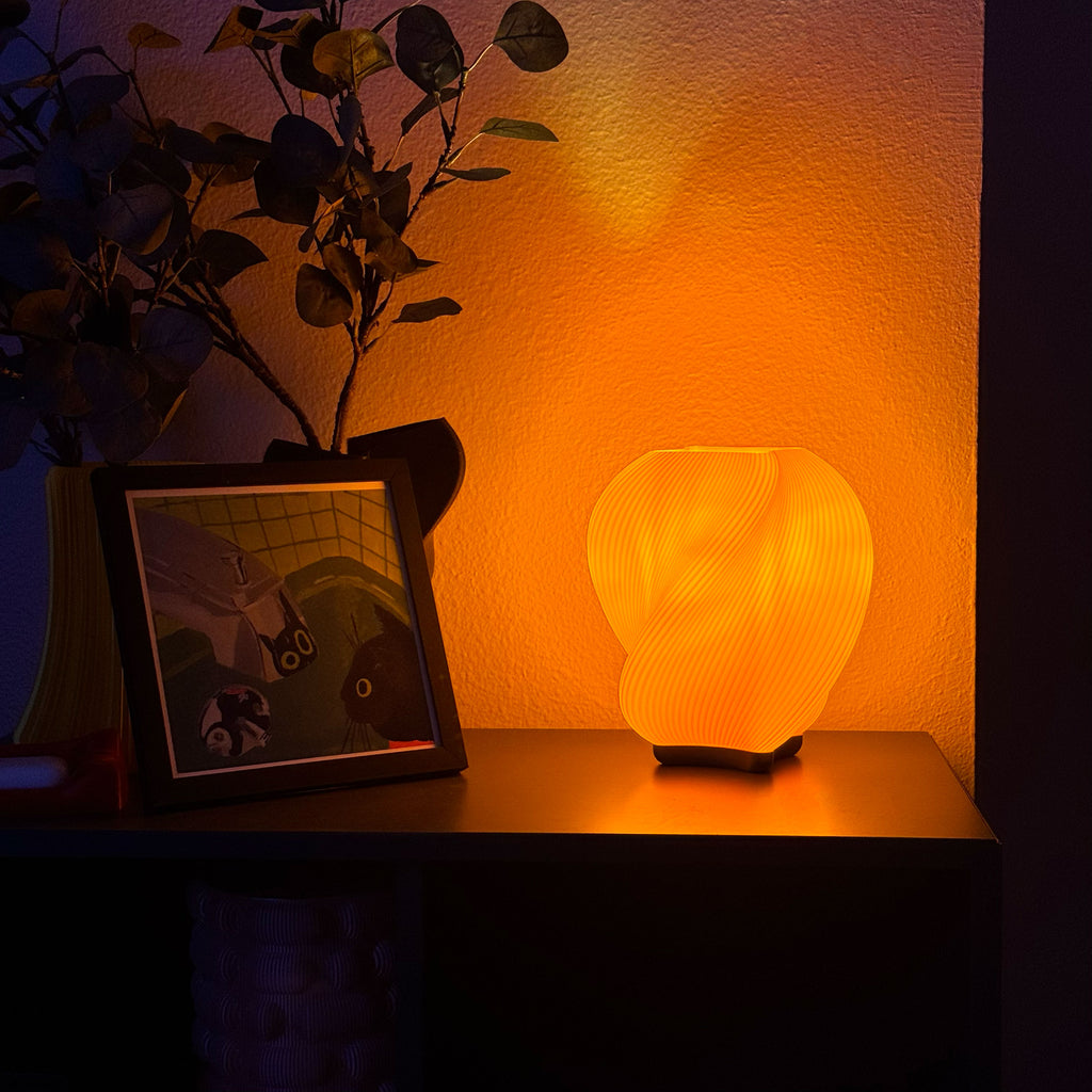 Ivax Spiral Table Lamp