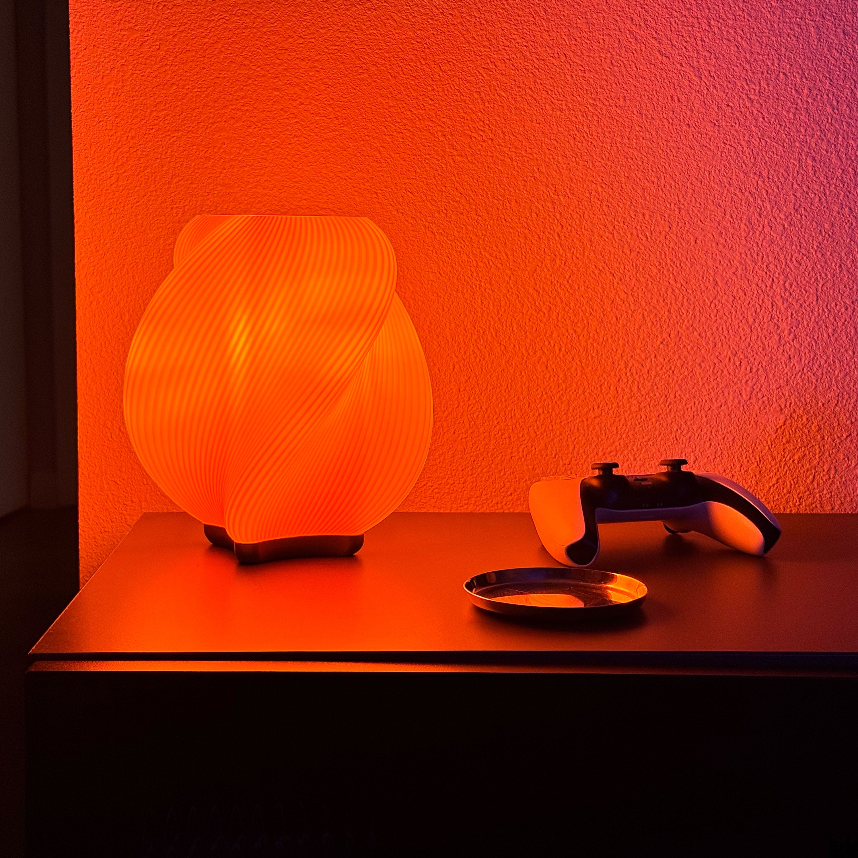 Ivax Spiral Table Lamp