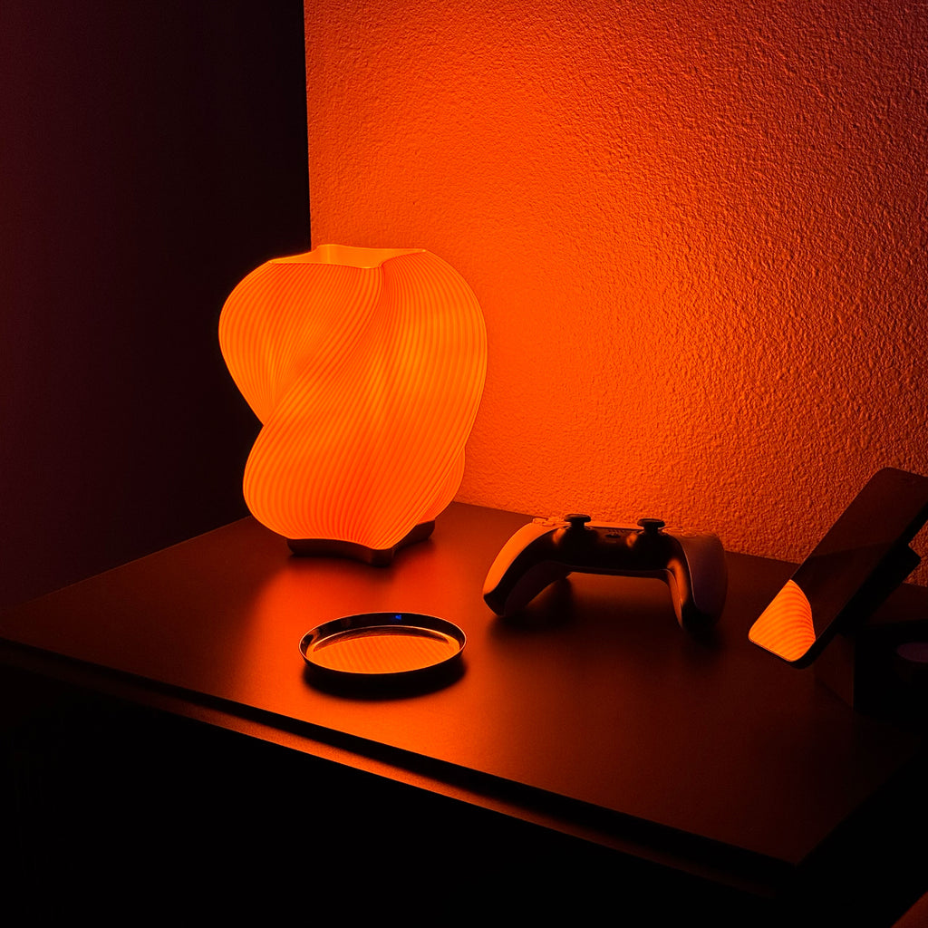 Ivax Spiral Table Lamp