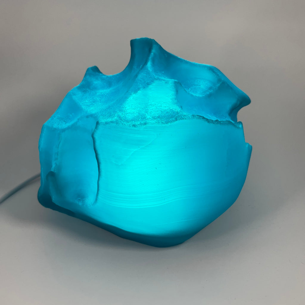 Lava Rock Accent Lamp