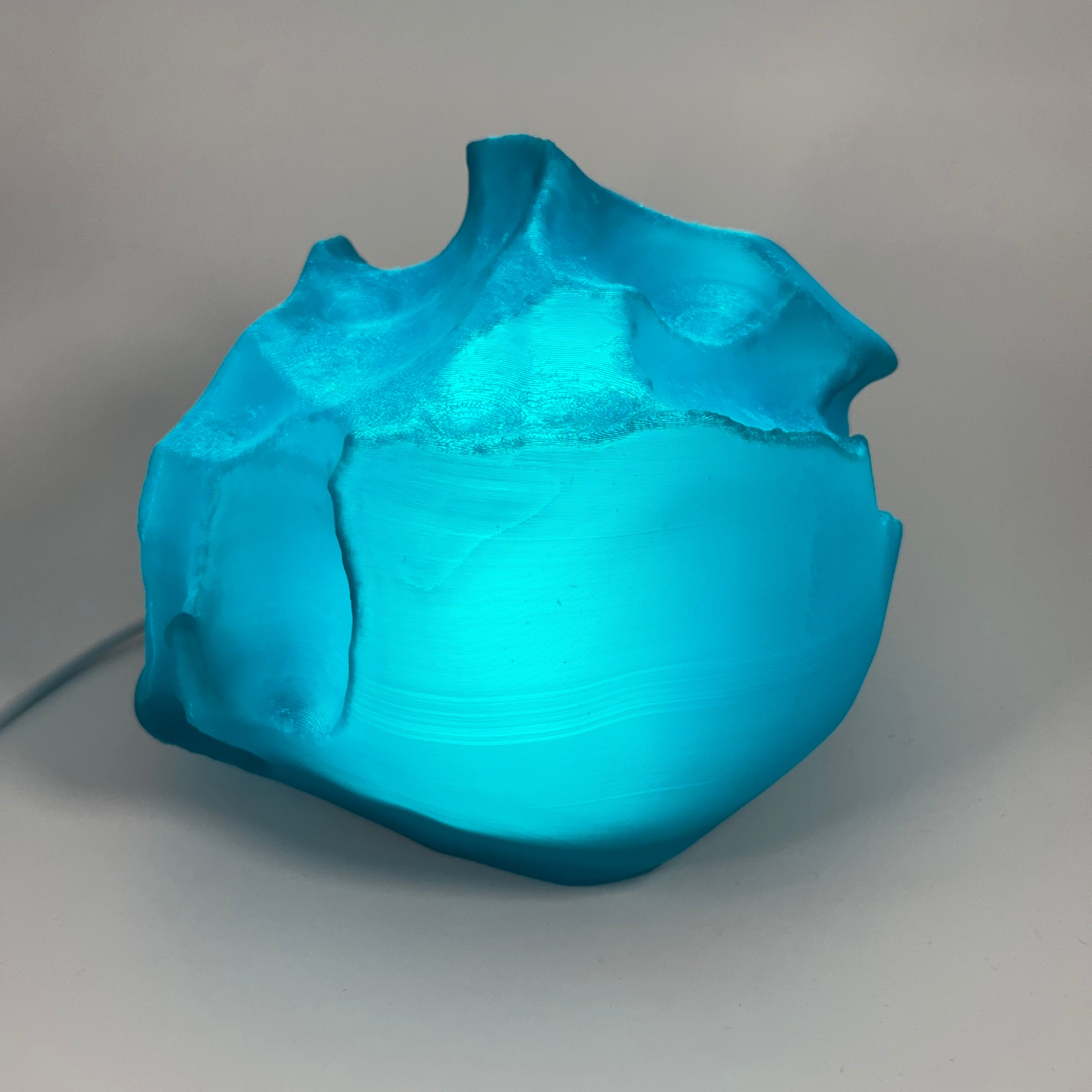 Lava Rock Accent Lamp