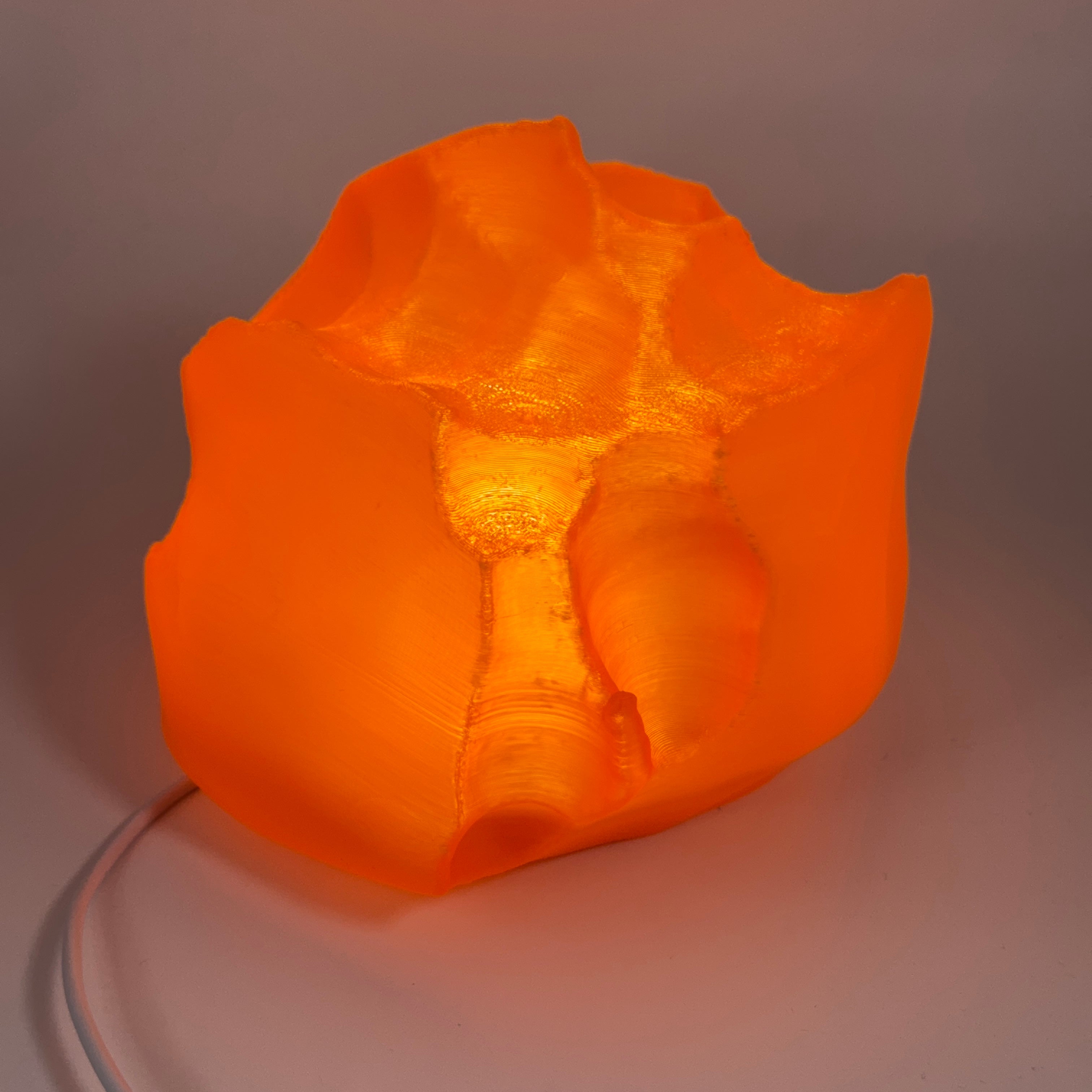 Lava Rock Accent Lamp