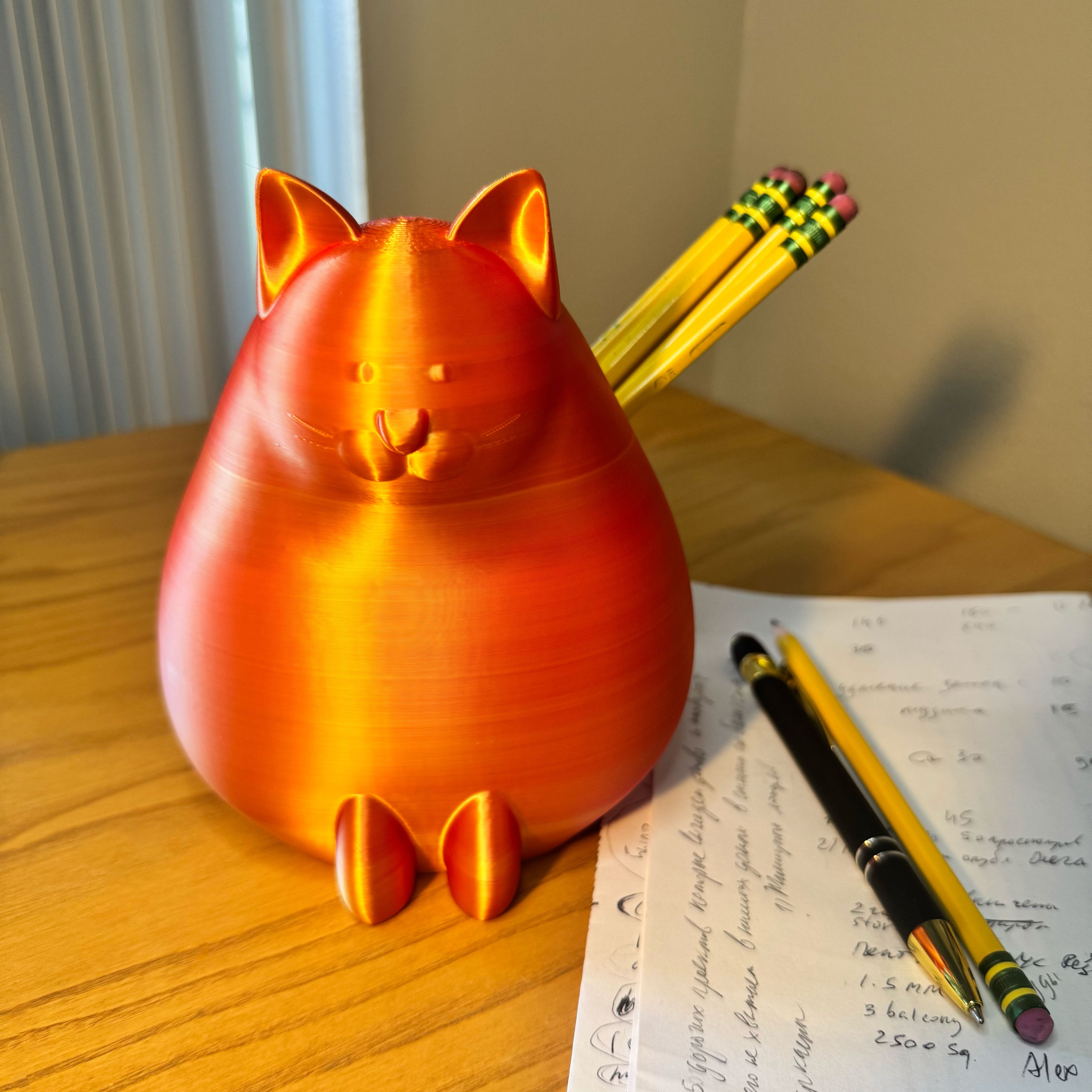 Cat Pencil Holder