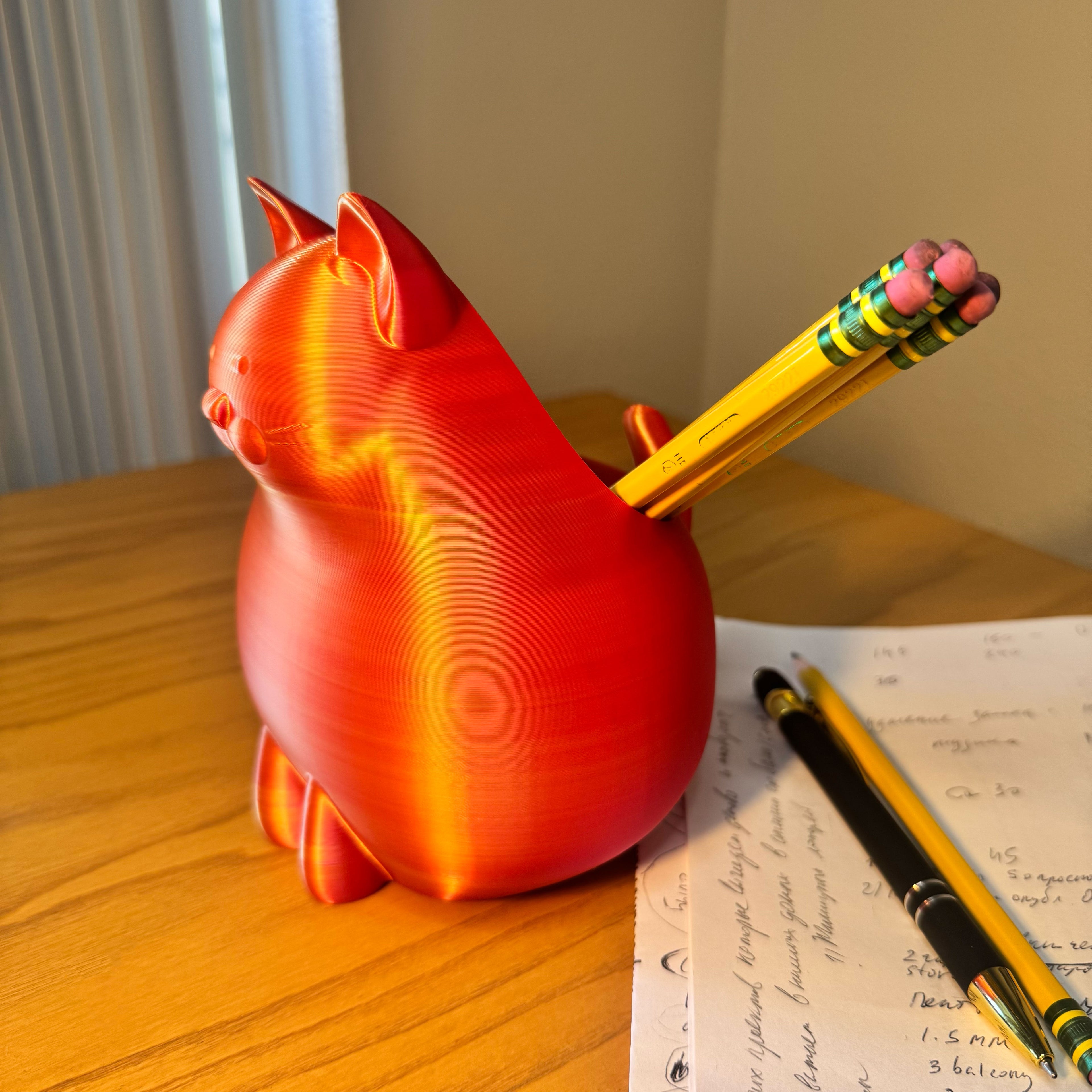 Cat Pencil Holder
