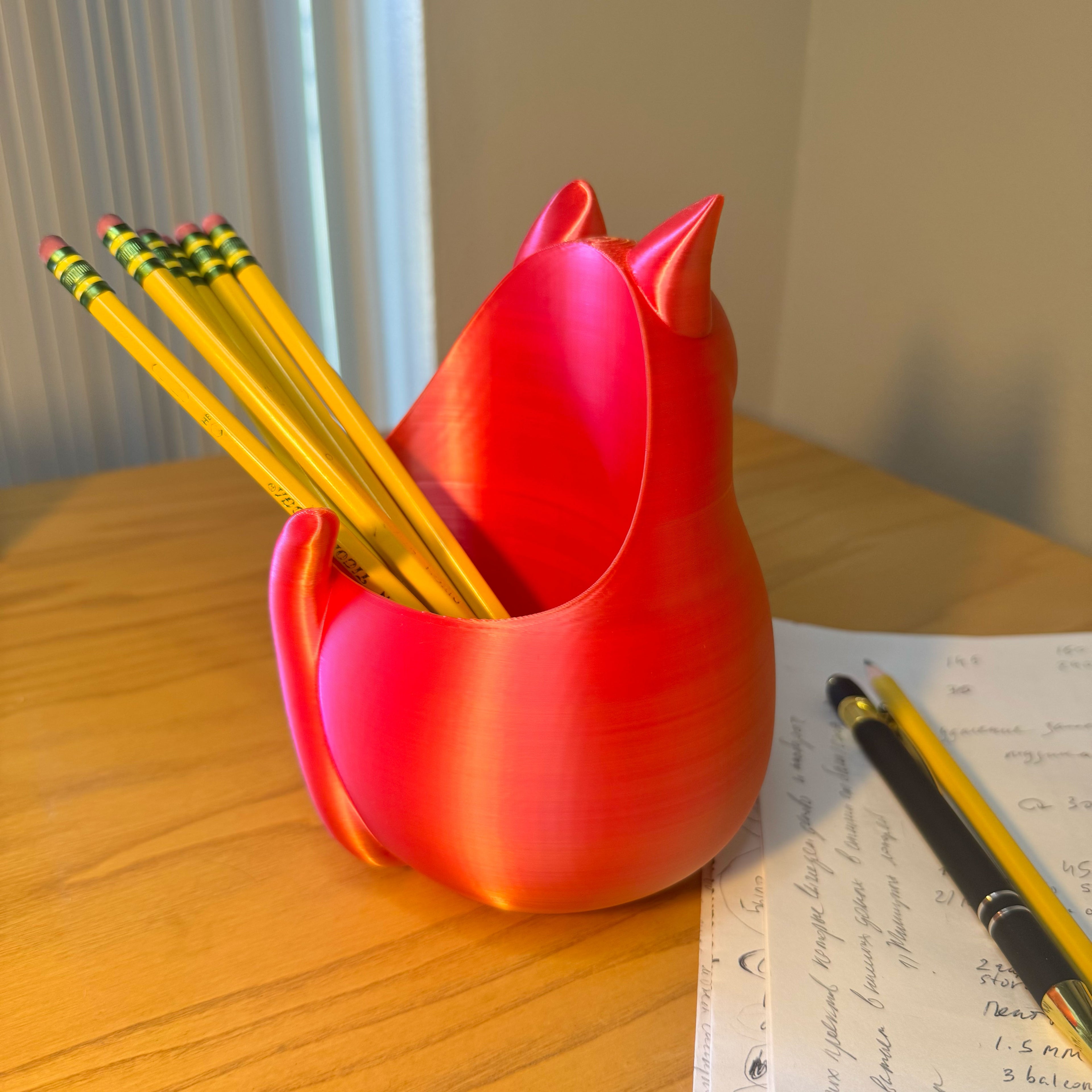 Cat Pencil Holder