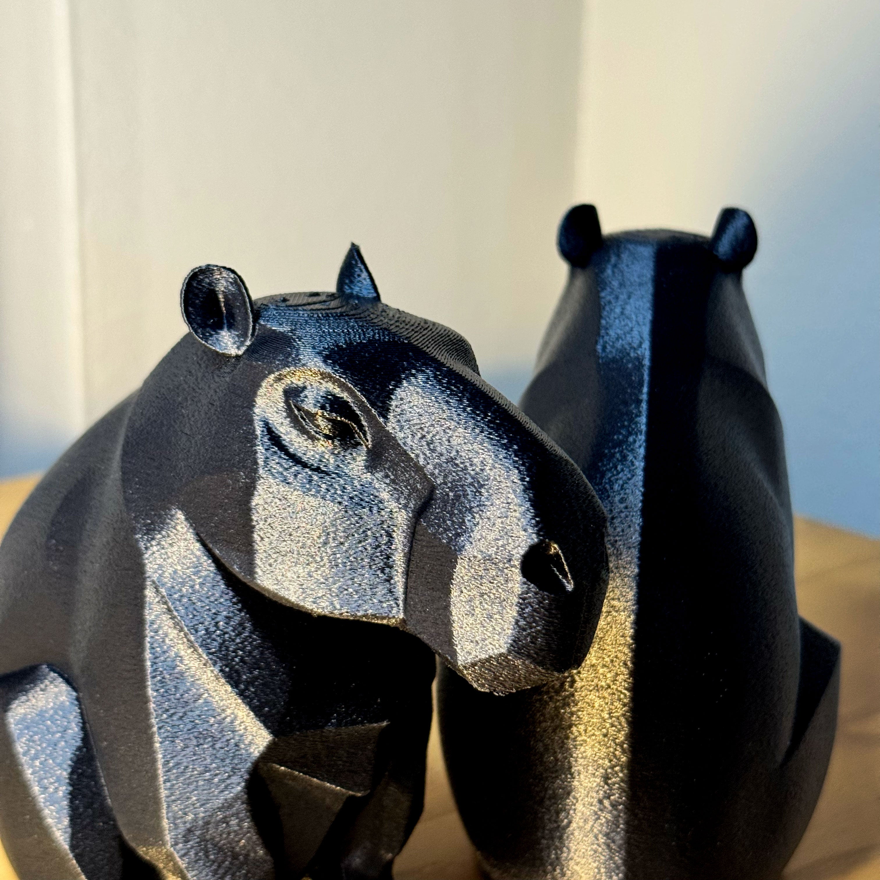 Low-Poly Capybara Figurine