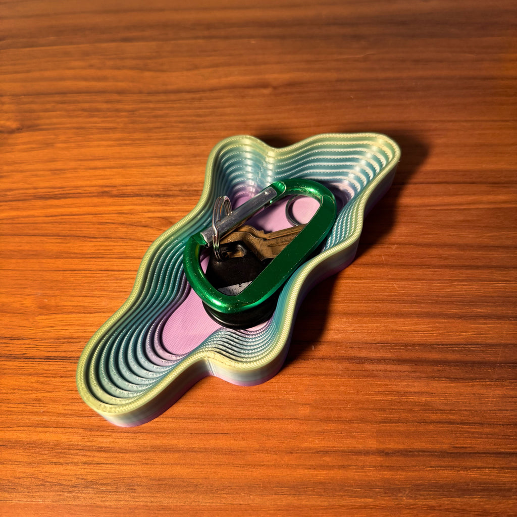 Wavy Gradient Key Tray