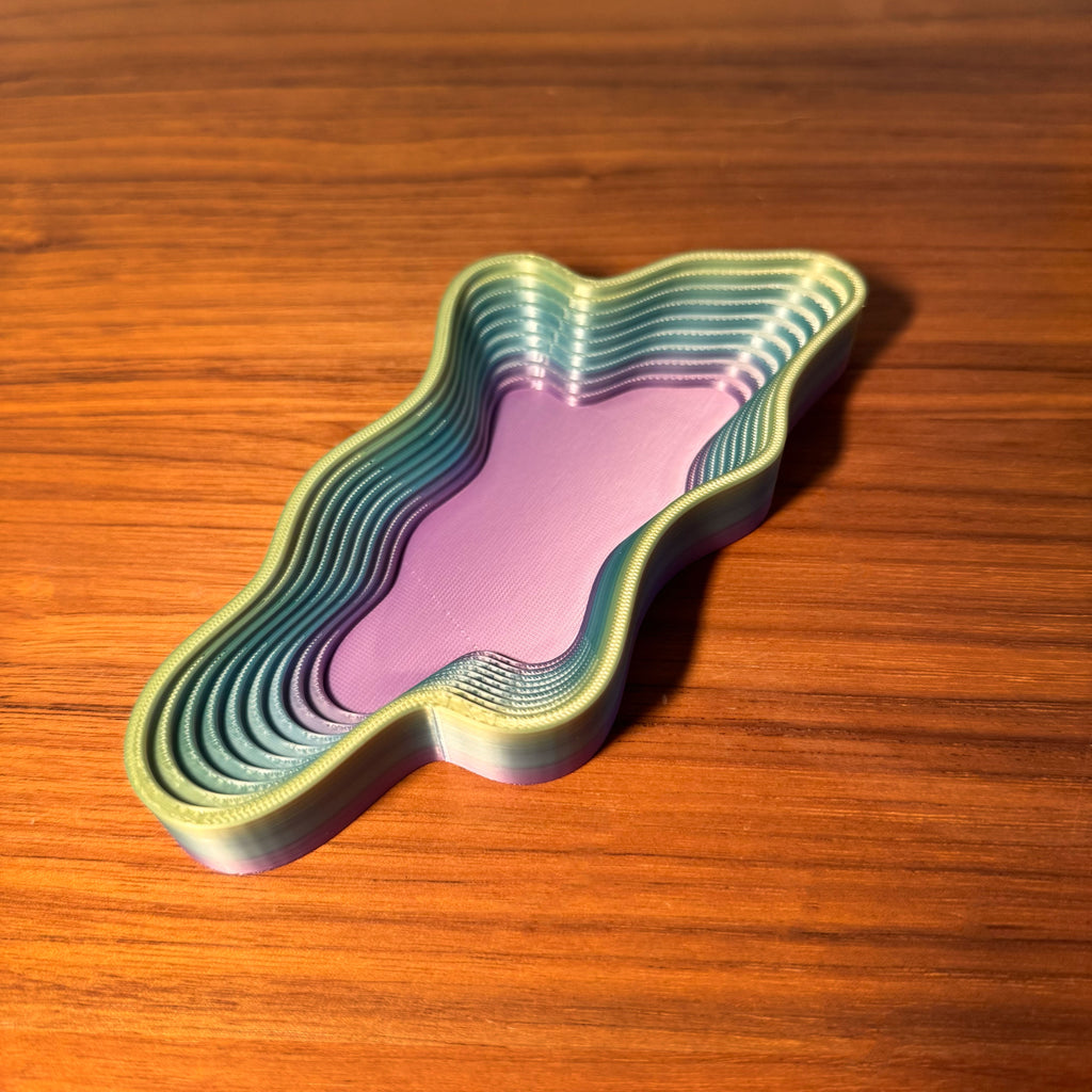 Wavy Gradient Key Tray