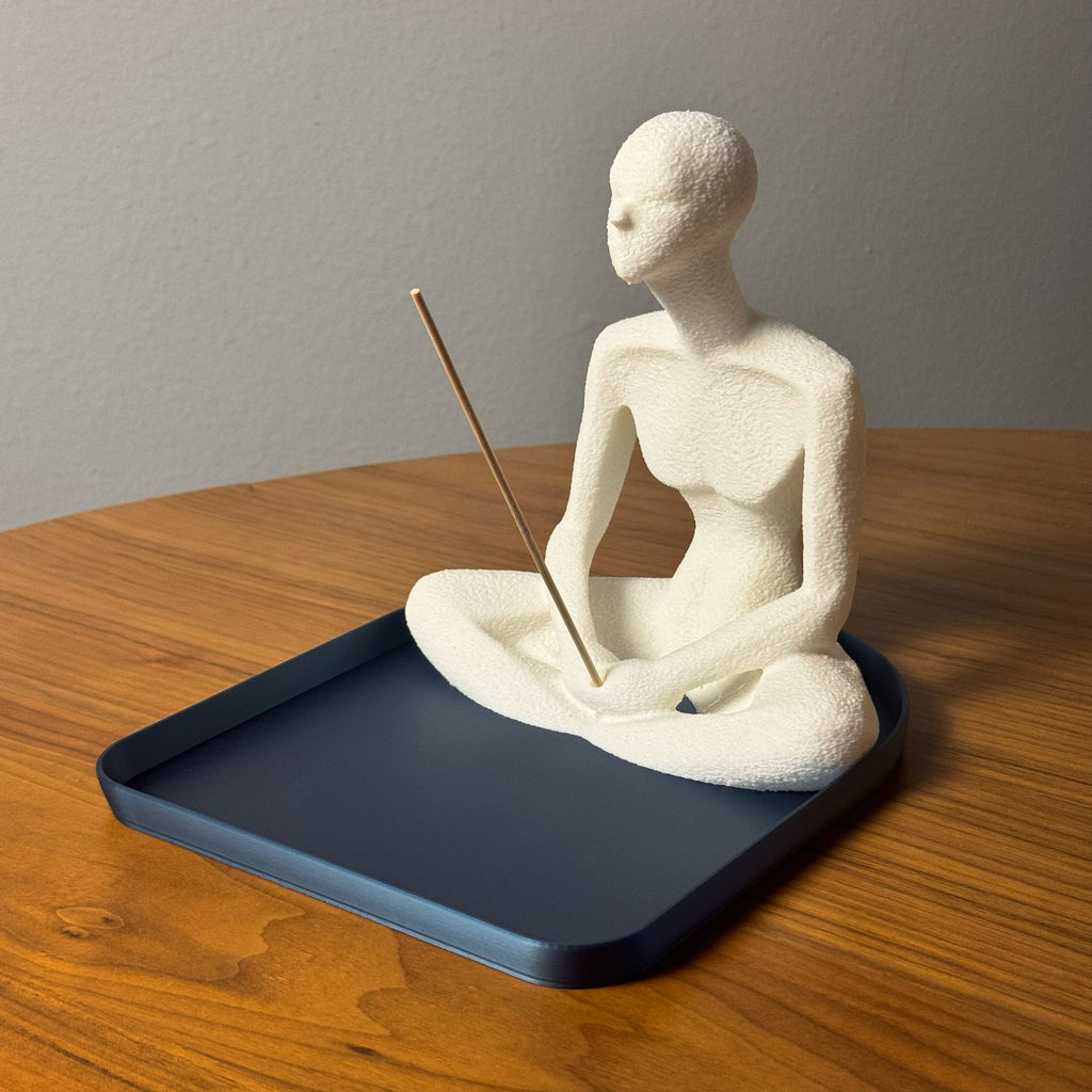 Meditation Figure Incense Holder