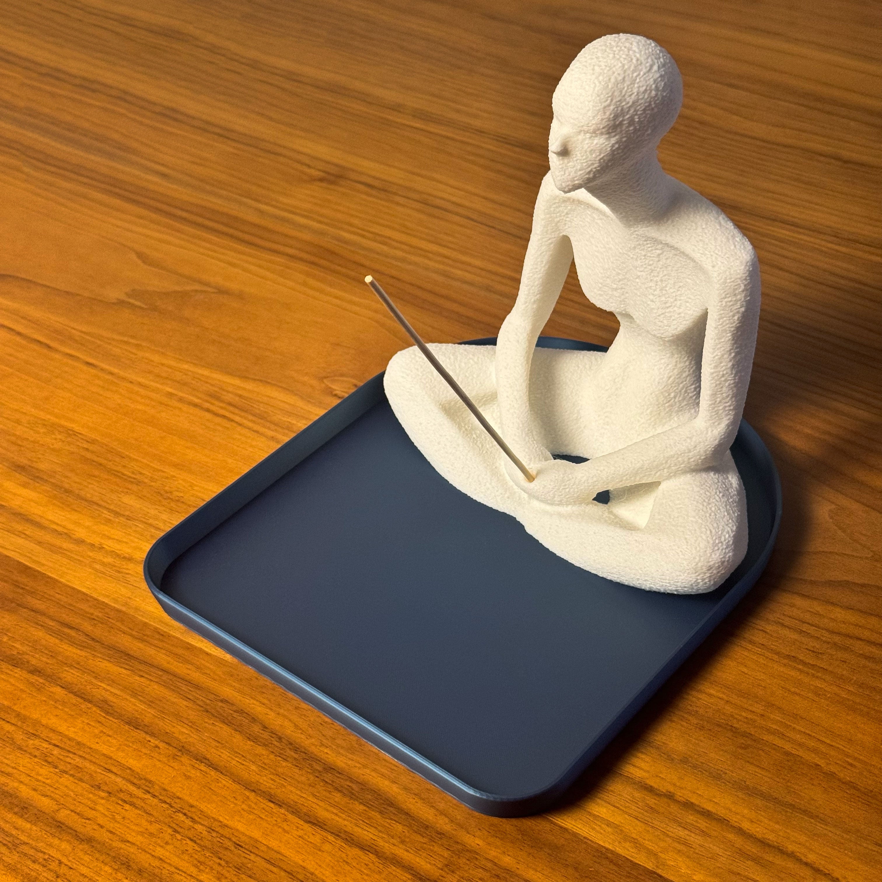 Meditation Figure Incense Holder