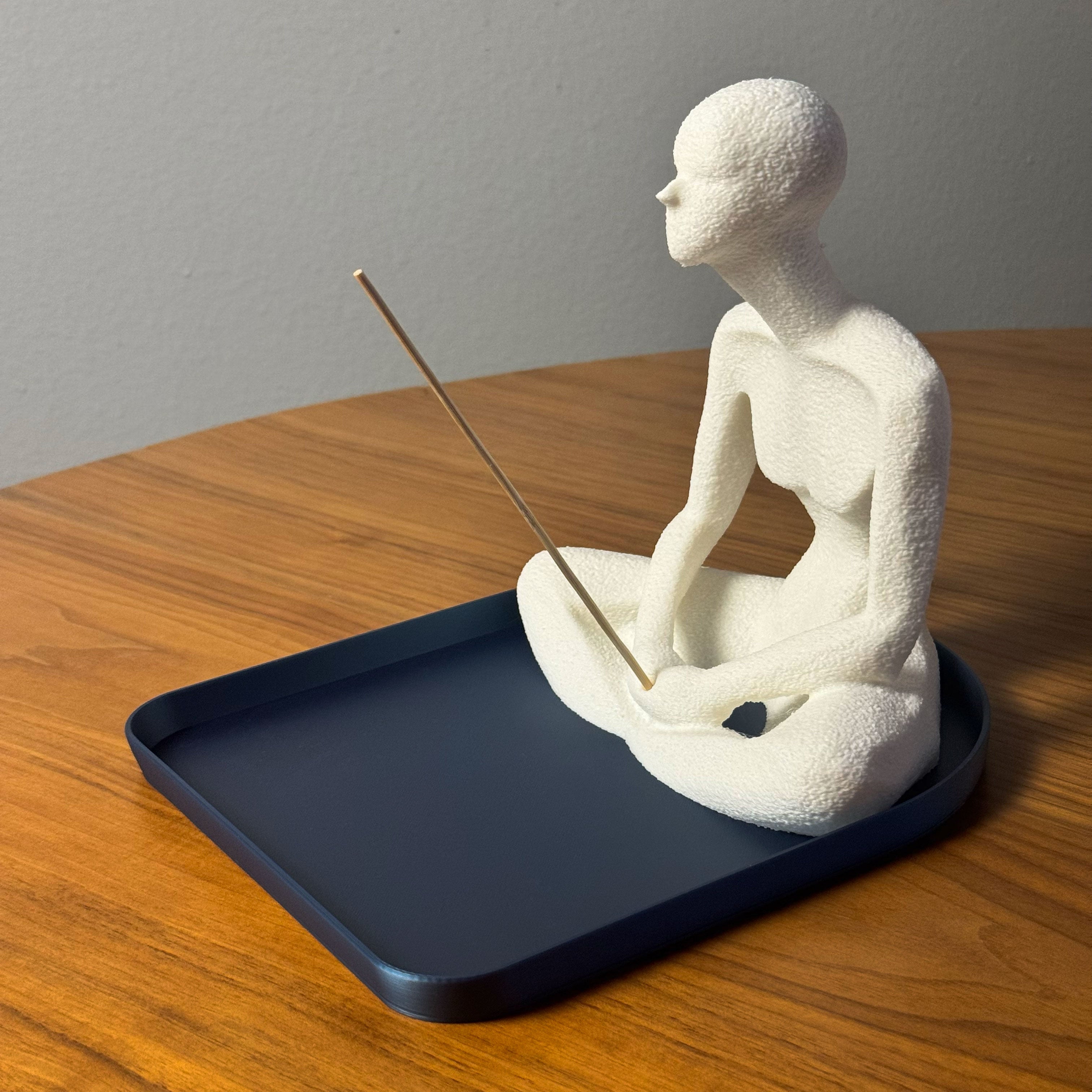 Meditation Figure Incense Holder