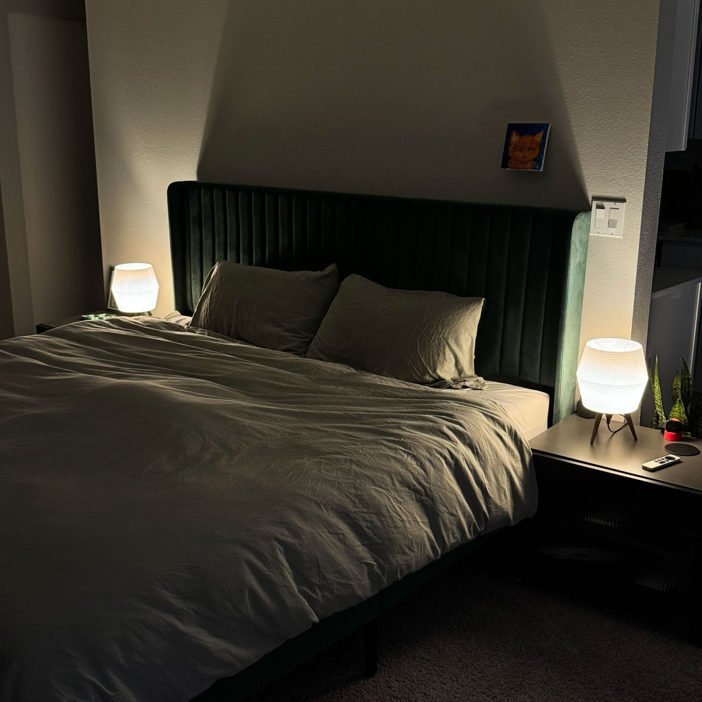 Kasa Japanese-Style Table Lamp with Tripod Legs