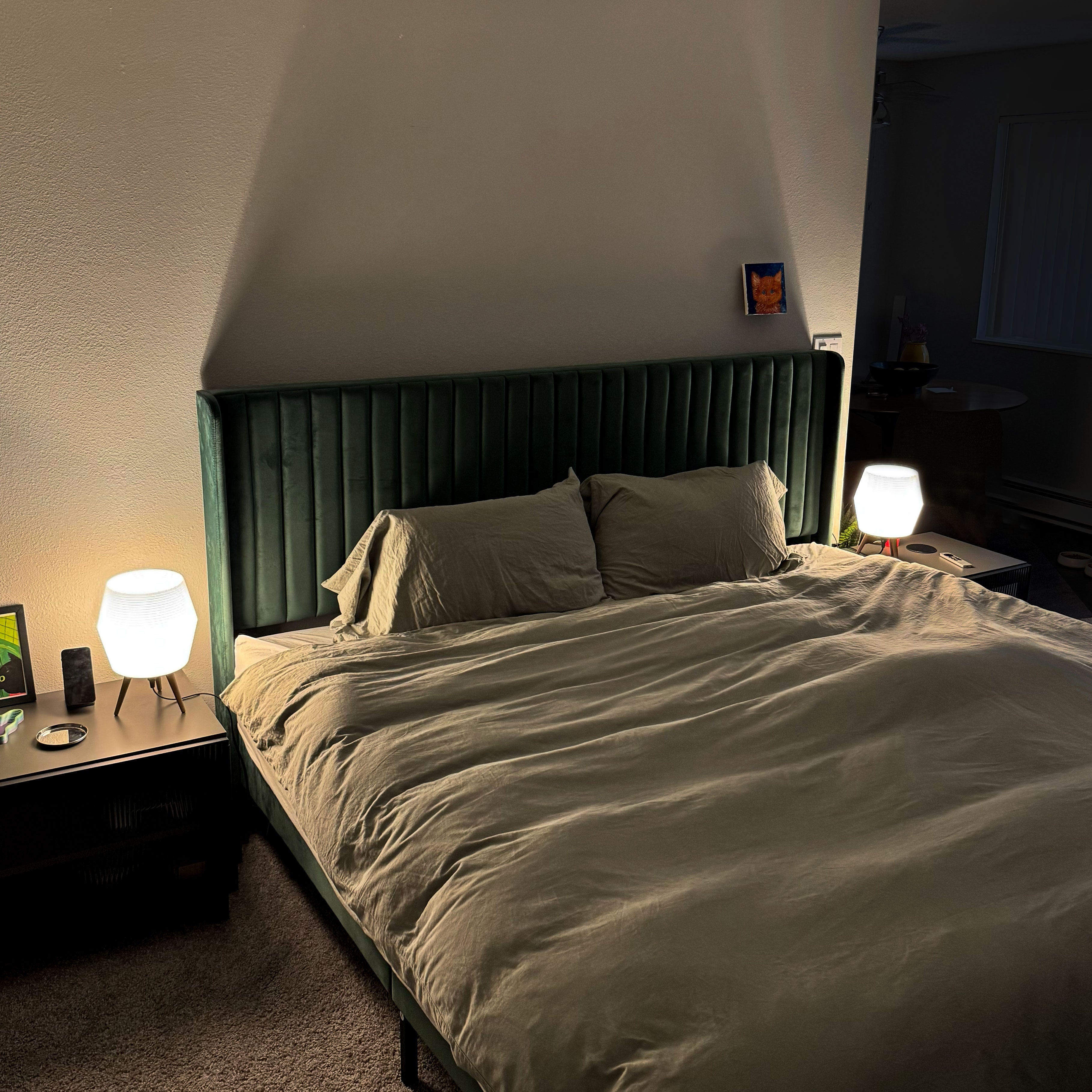 Kasa Japanese-Style Table Lamp with Tripod Legs