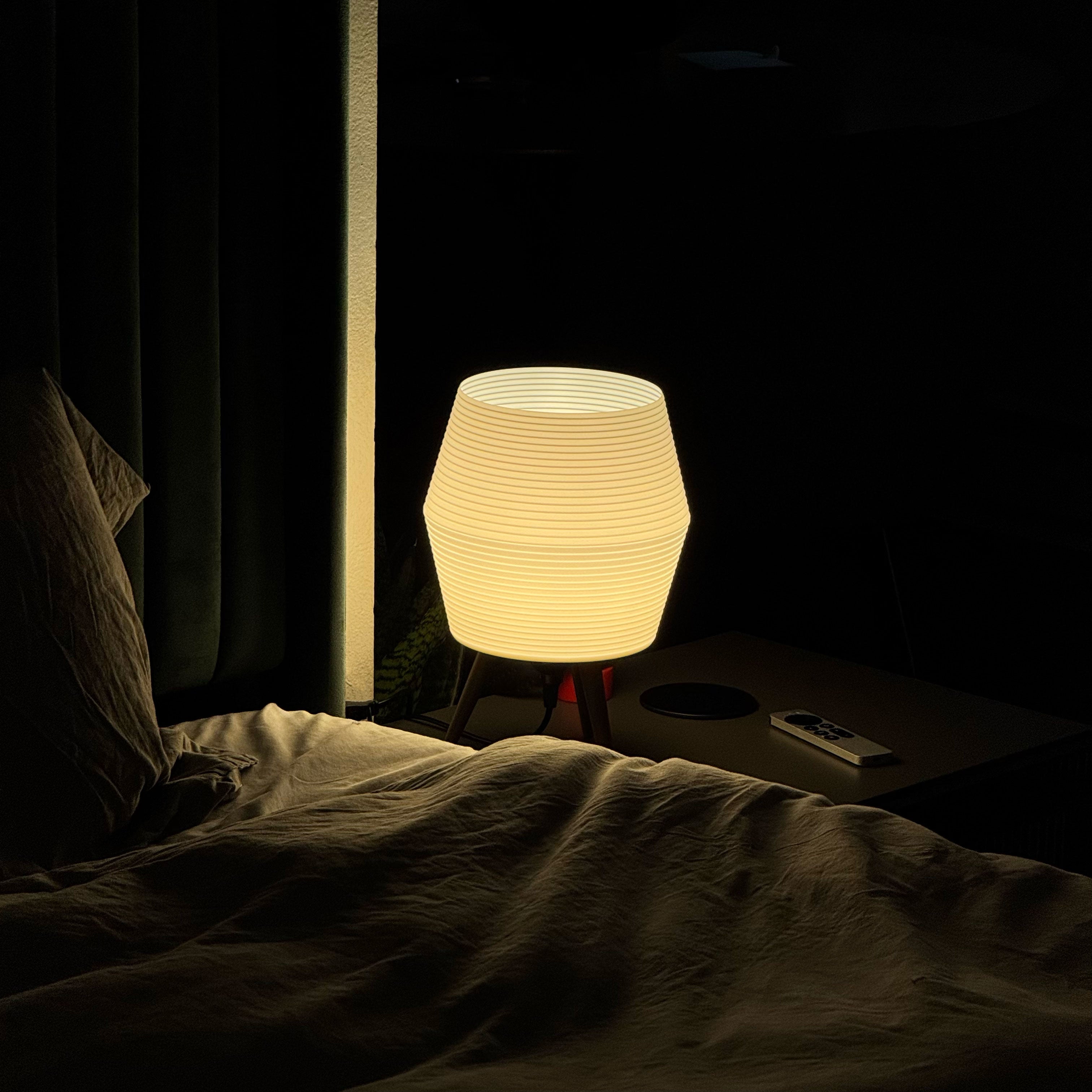 Kasa Japanese-Style Table Lamp with Tripod Legs