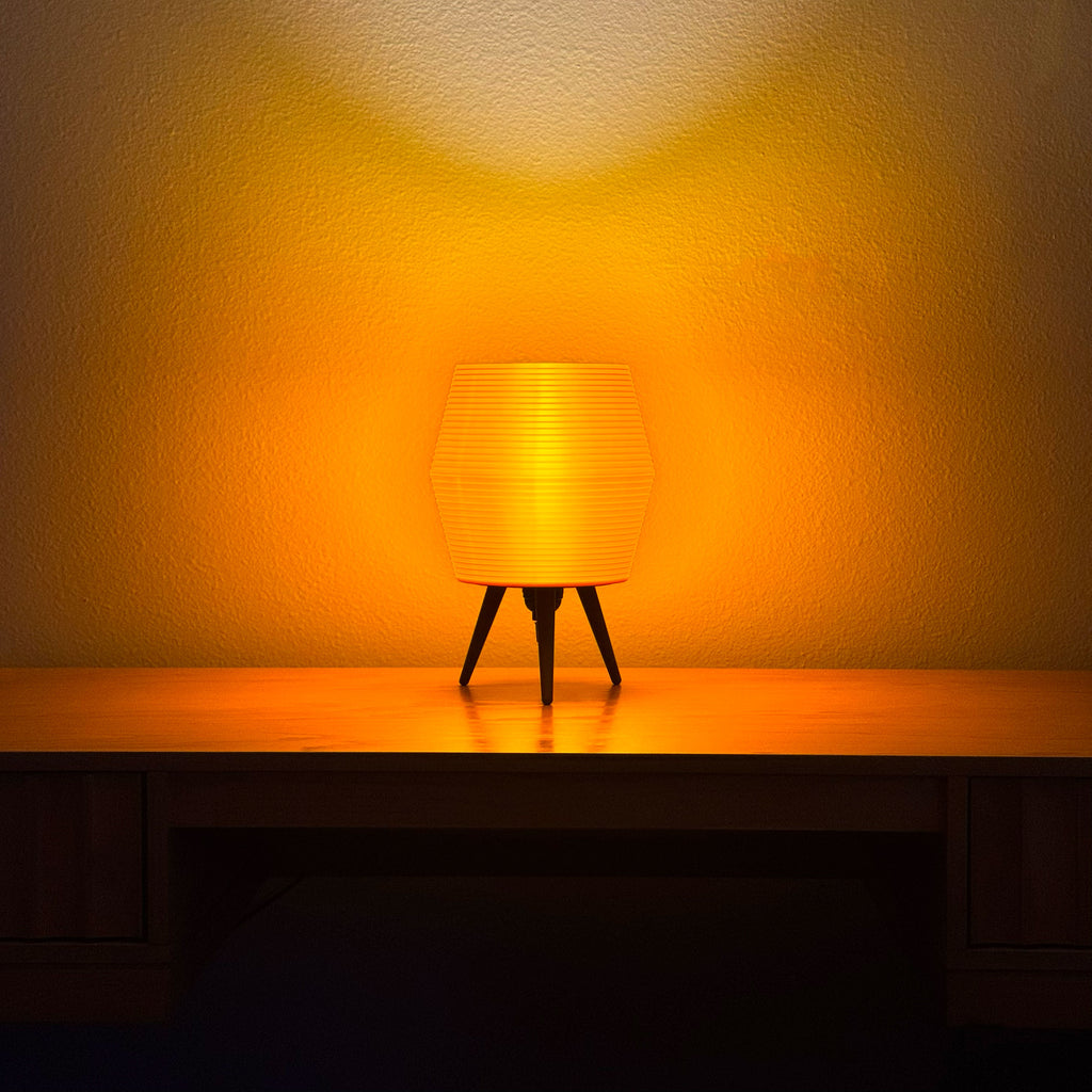 Kasa Japanese-Style Table Lamp with Tripod Legs