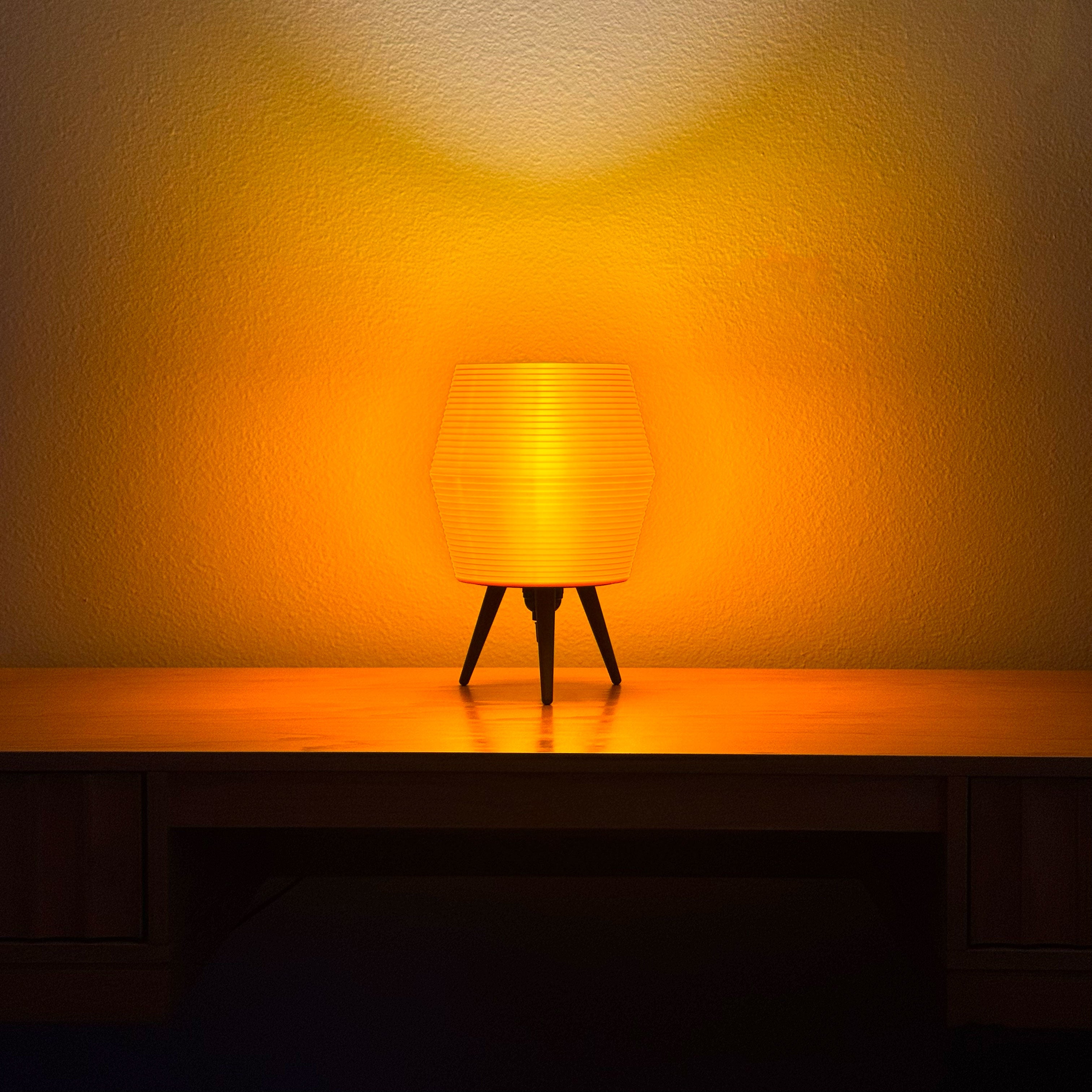 Kasa Japanese-Style Table Lamp with Tripod Legs