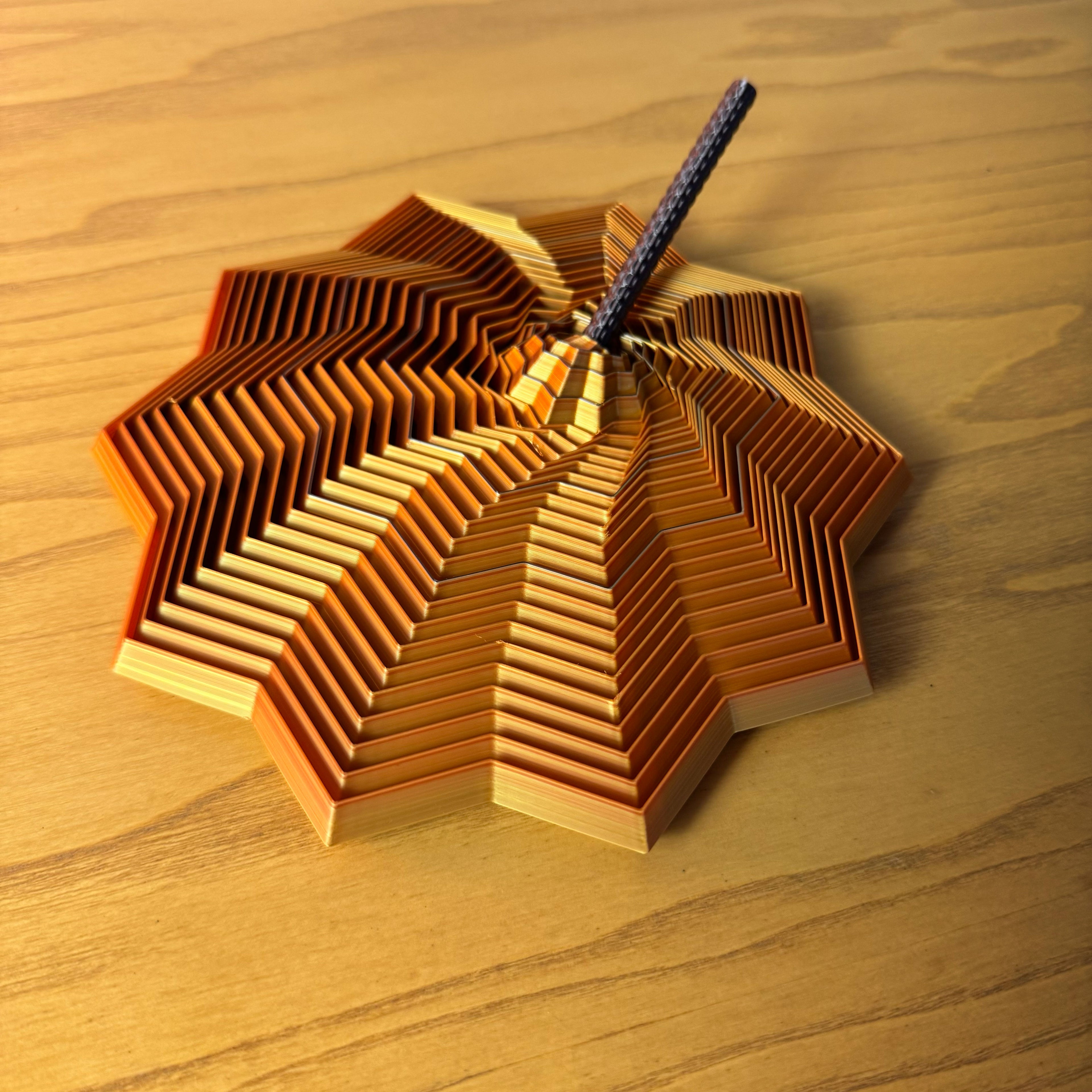 Sensory Fidget Star – 3D Printed ASMR Stress Relief Toy