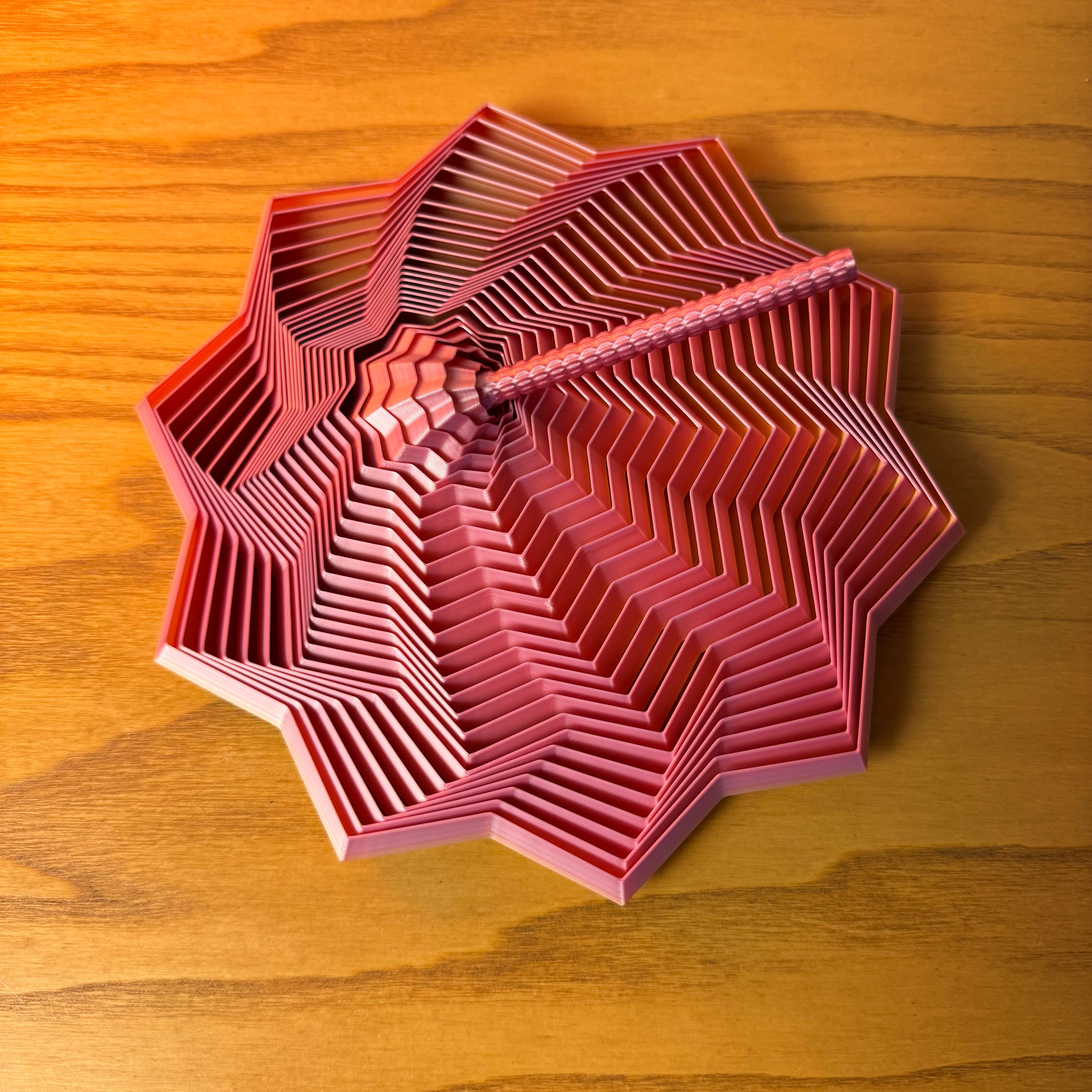 Sensory Fidget Star – 3D Printed ASMR Stress Relief Toy