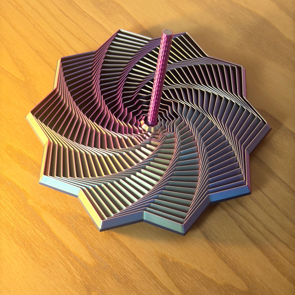 ASMR Relax Spiral Plate