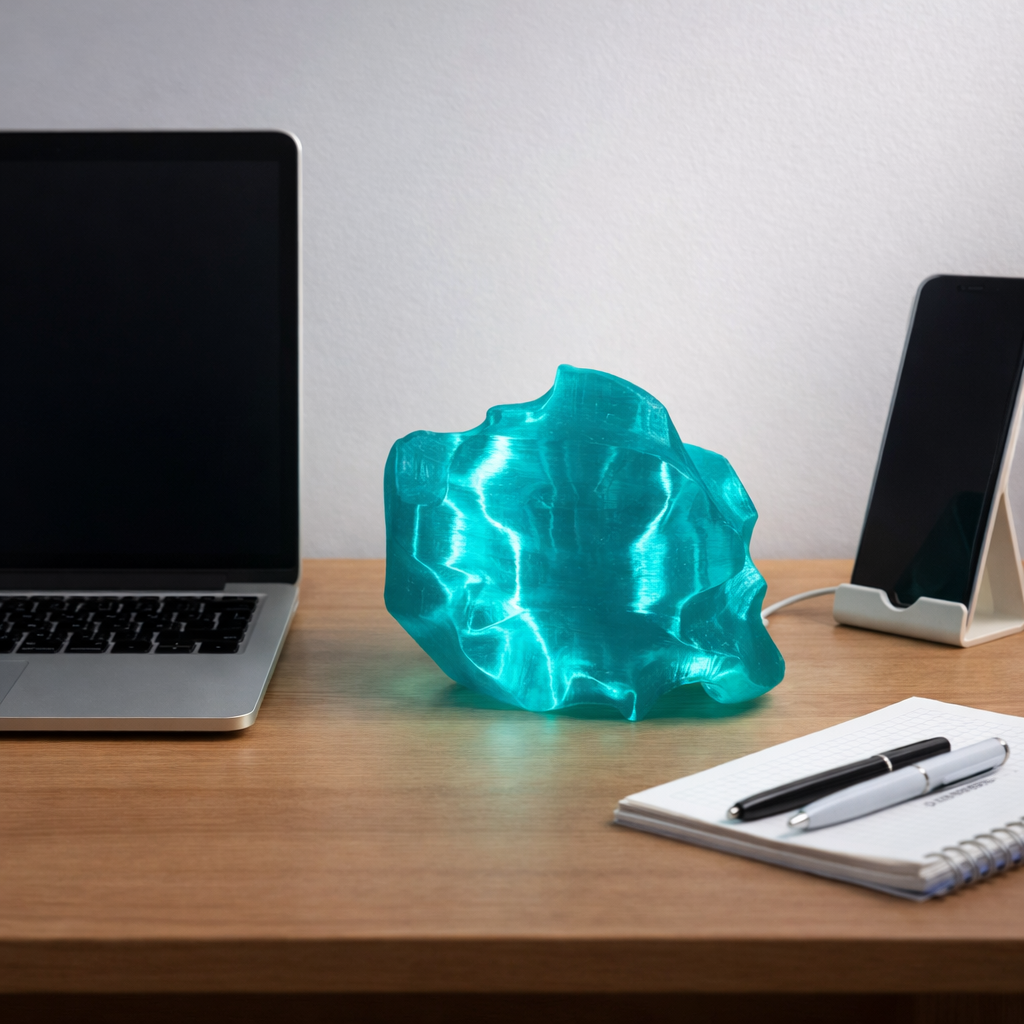 Melted Crystal Glow Lamp