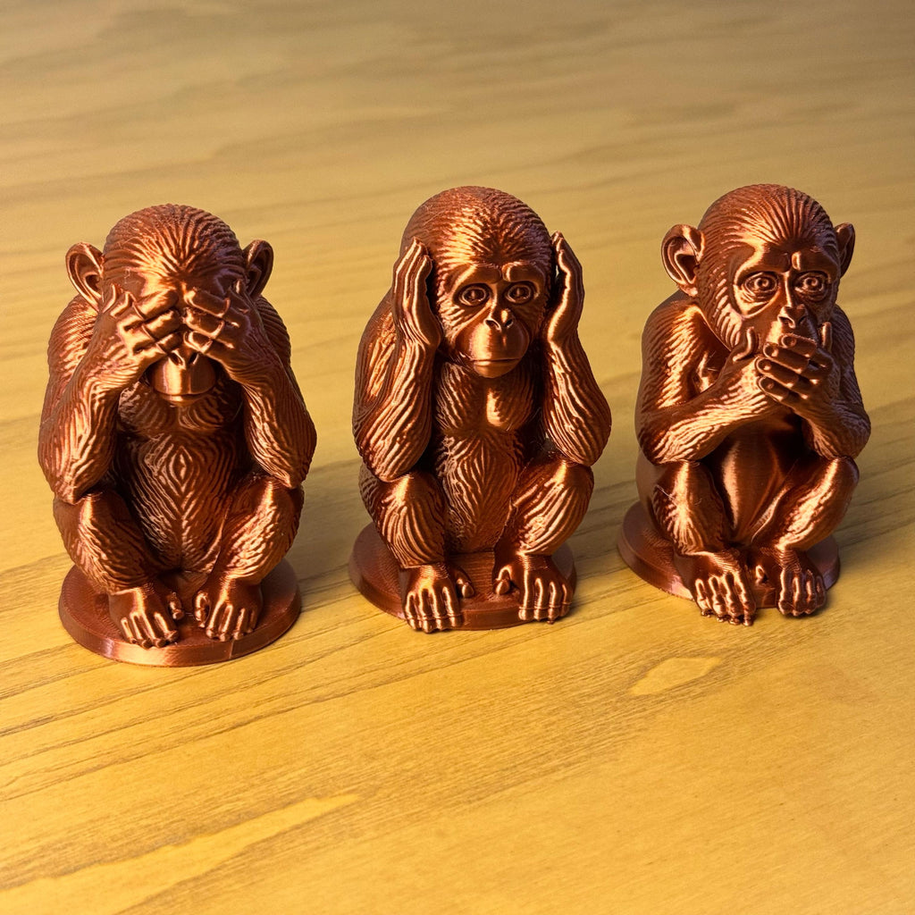 Three Wise Monkeys Set