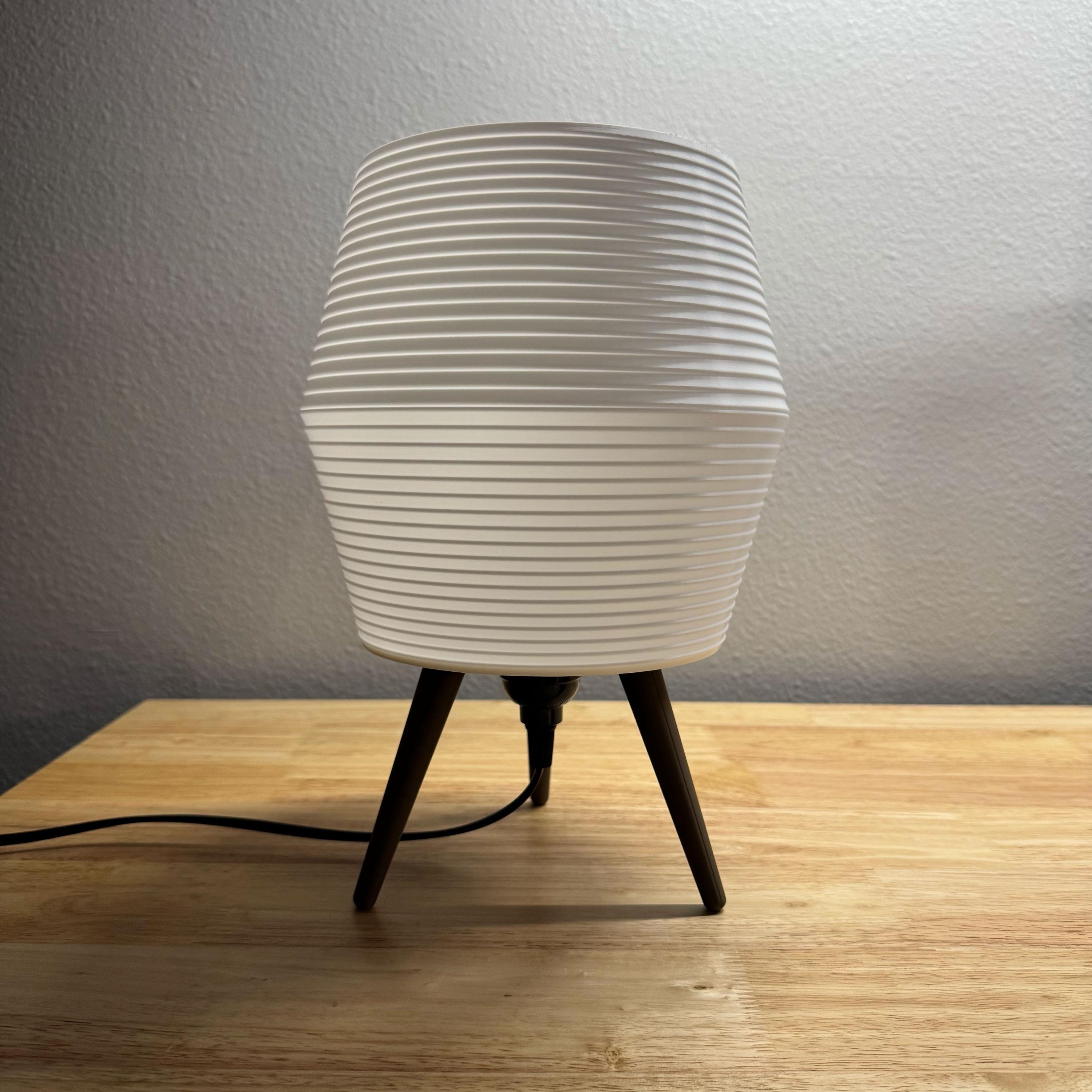 Kasa Japanese-Style Table Lamp with Tripod Legs