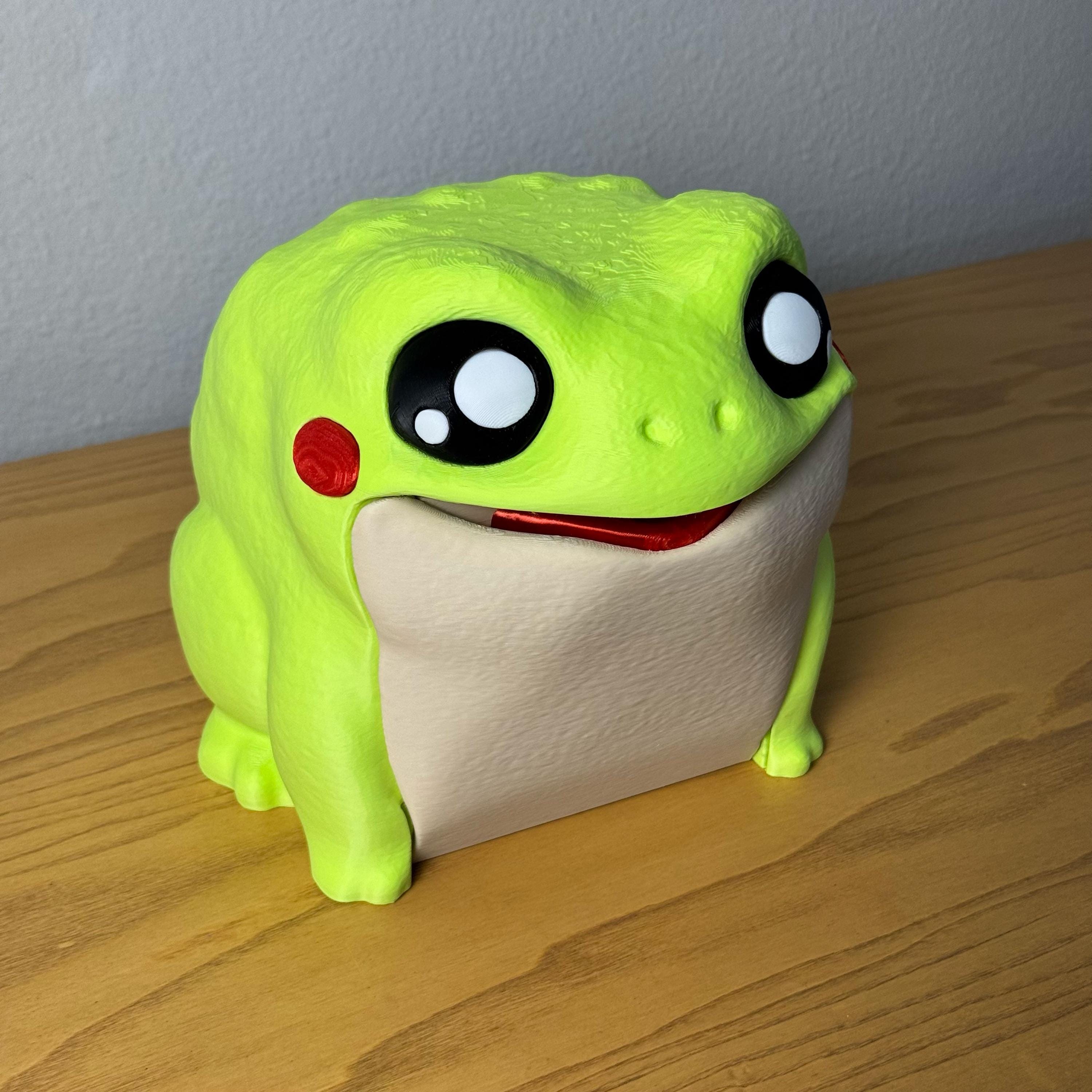 Frog Holder – Funny 3D Printed Toilet Paper Buddy