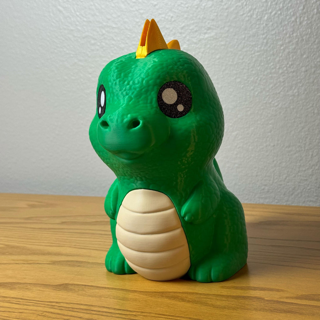 Dino Bank – 3D Printed Dinosaur Piggy Bank Eco-Friendly