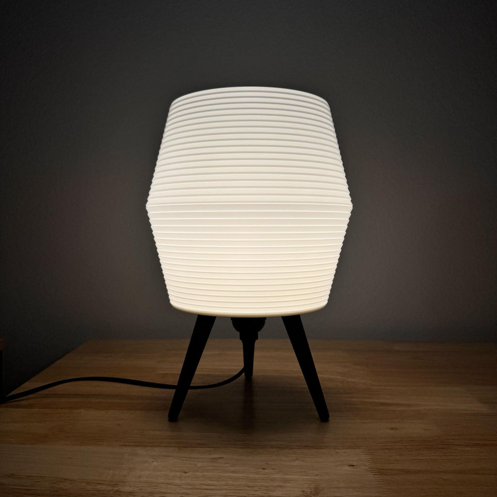 Kasa Japanese-Style Table Lamp with Tripod Legs