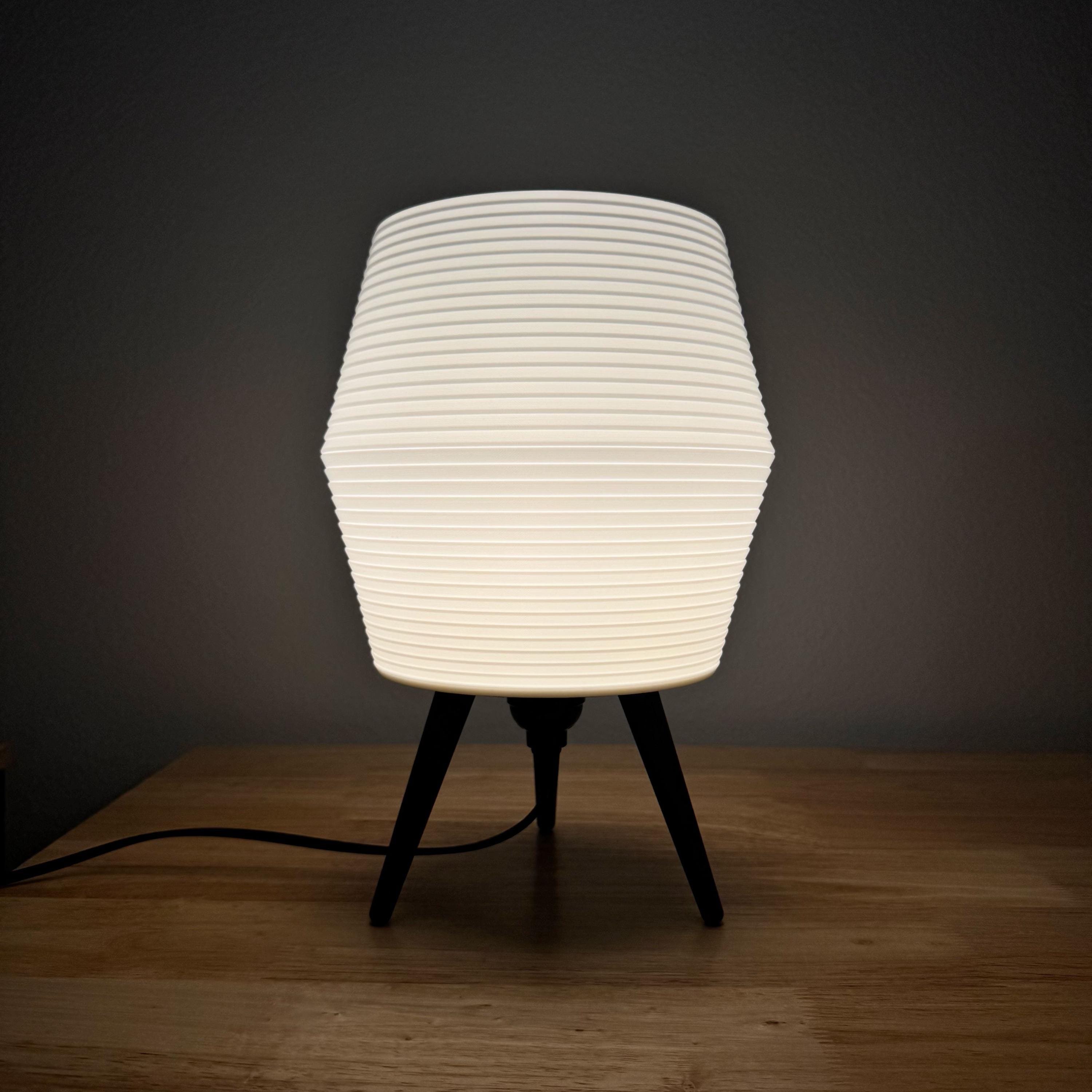 Kasa Japanese-Style Table Lamp with Tripod Legs